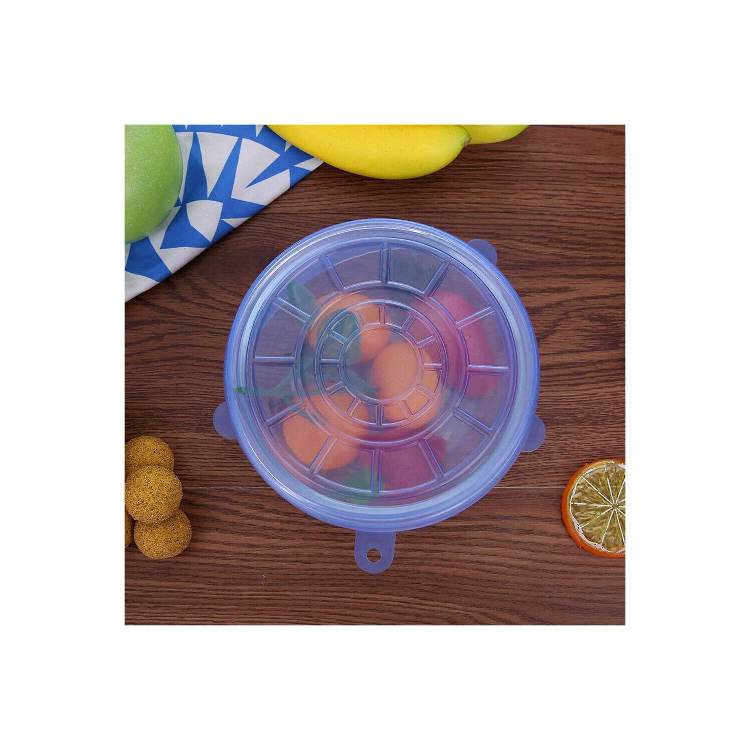 Silicone Stretch Lid Bowl Pot Food Fresh Seal Cover