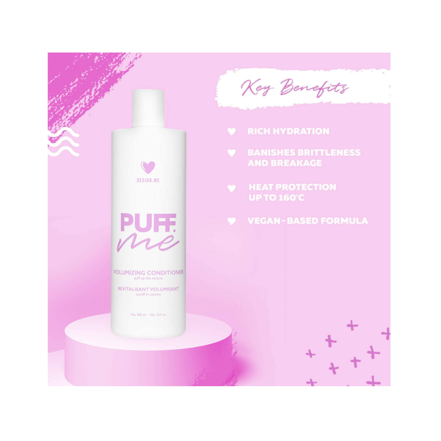 Design.ME Puff.Me Volumizing Conditioner - 1L