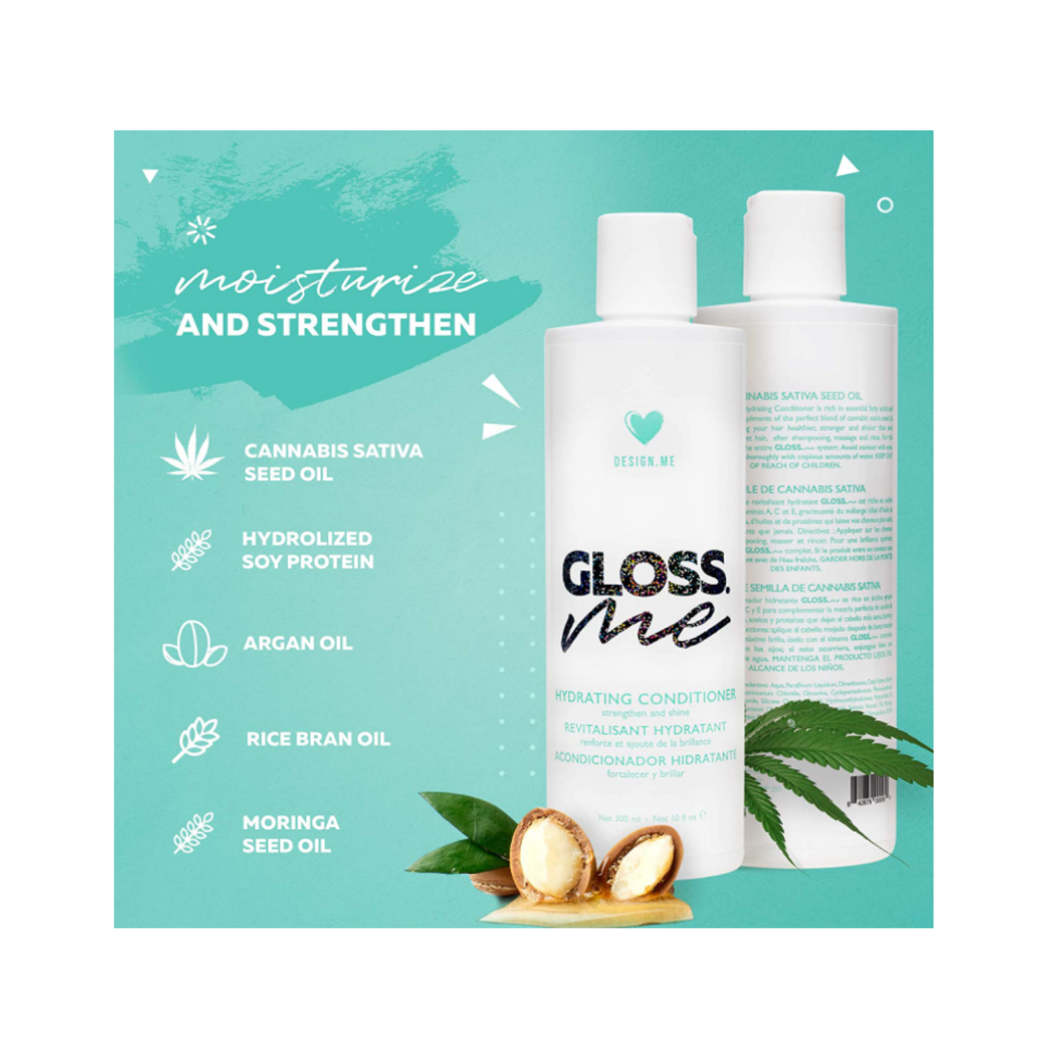 Design.ME Gloss.Me Hydrating Conditioner - 1L