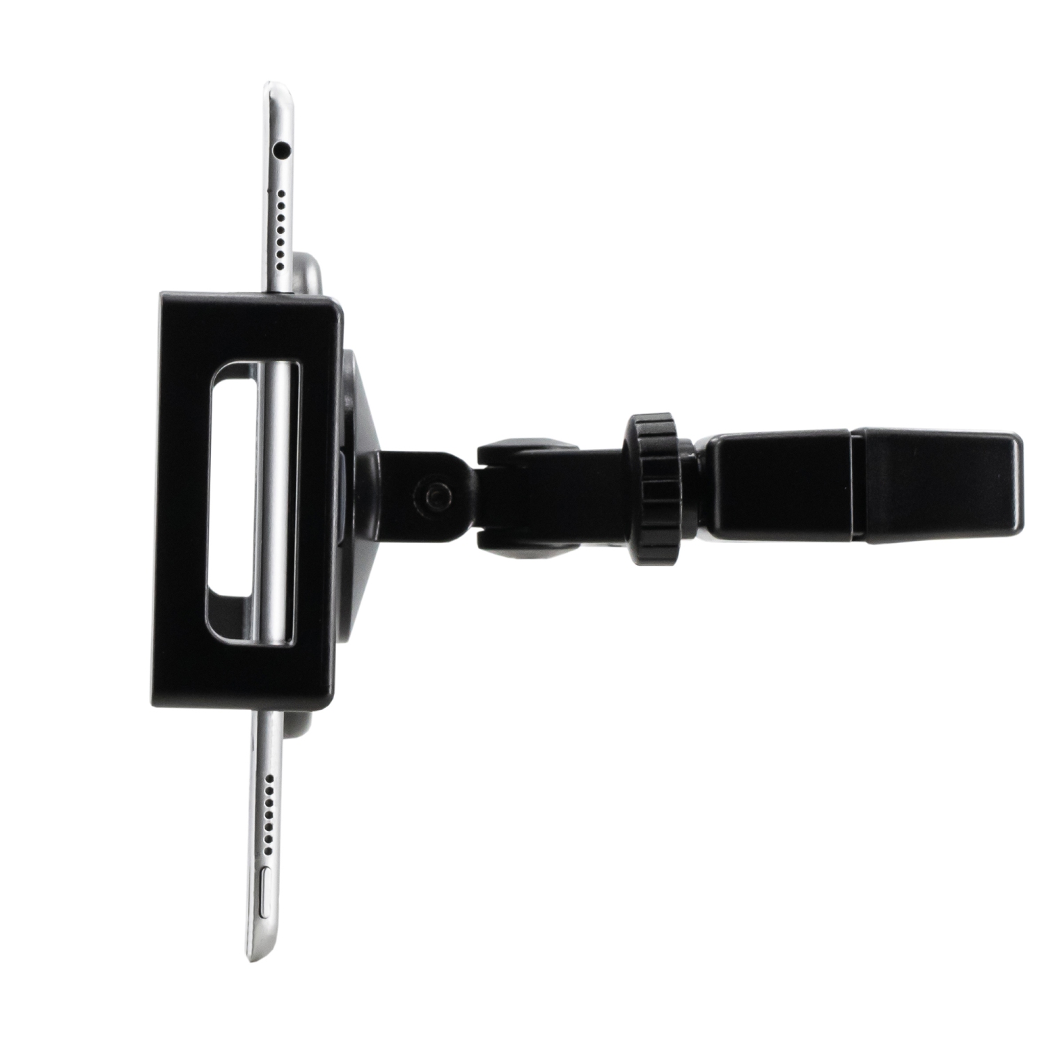 Support d'appui-tête CTA Digital universel pour tablette avec rotation à 360 degrés pour tablettes de 17.8 cm à 35.6 cm (14 pouces) - Noir