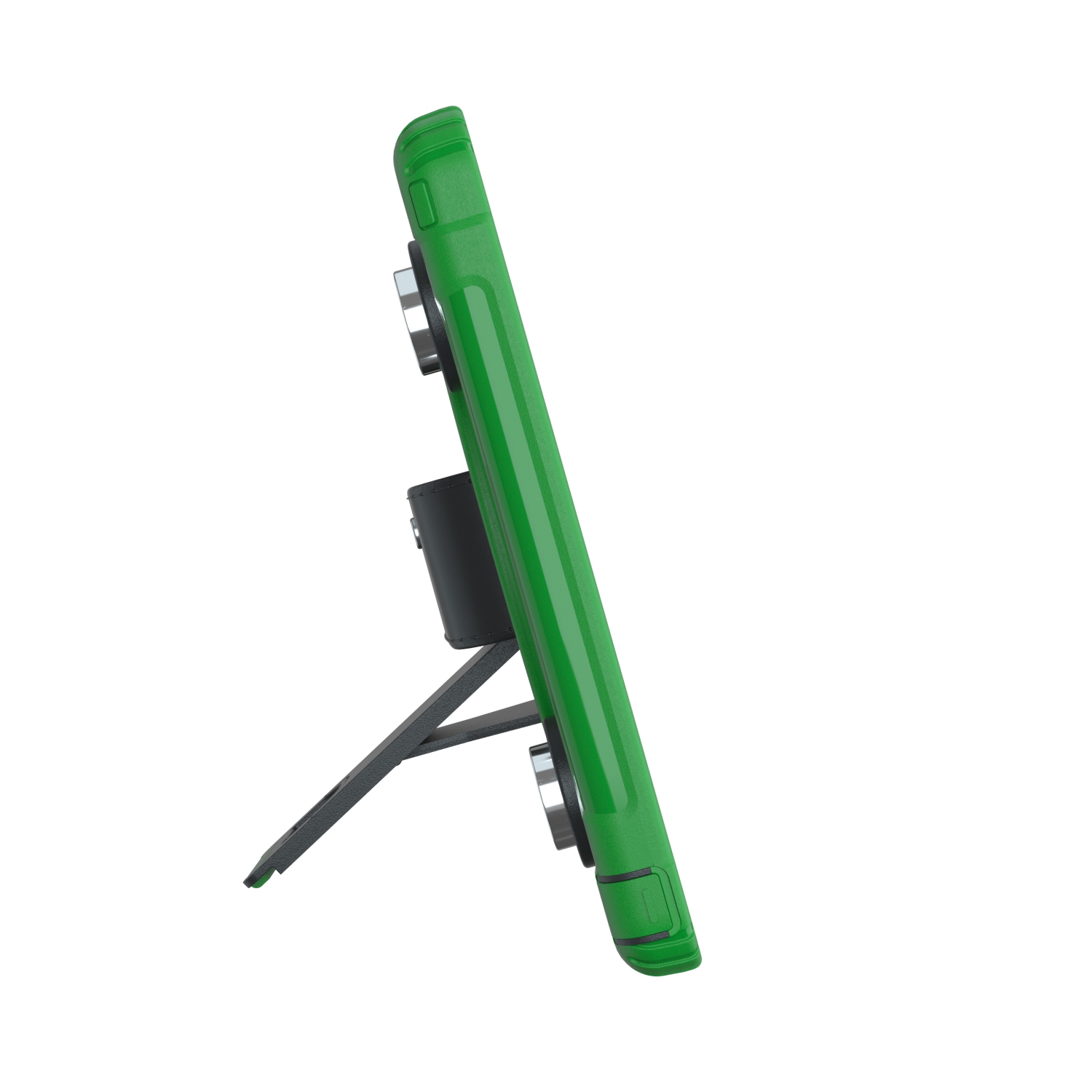 CTA Digital Magnetic Splash-Proof Case with Metal Mounting Plates for iPad 7th and 8th Gen 10.2-in, iPad Air 3 and iPad Pro 10.5-in - Green