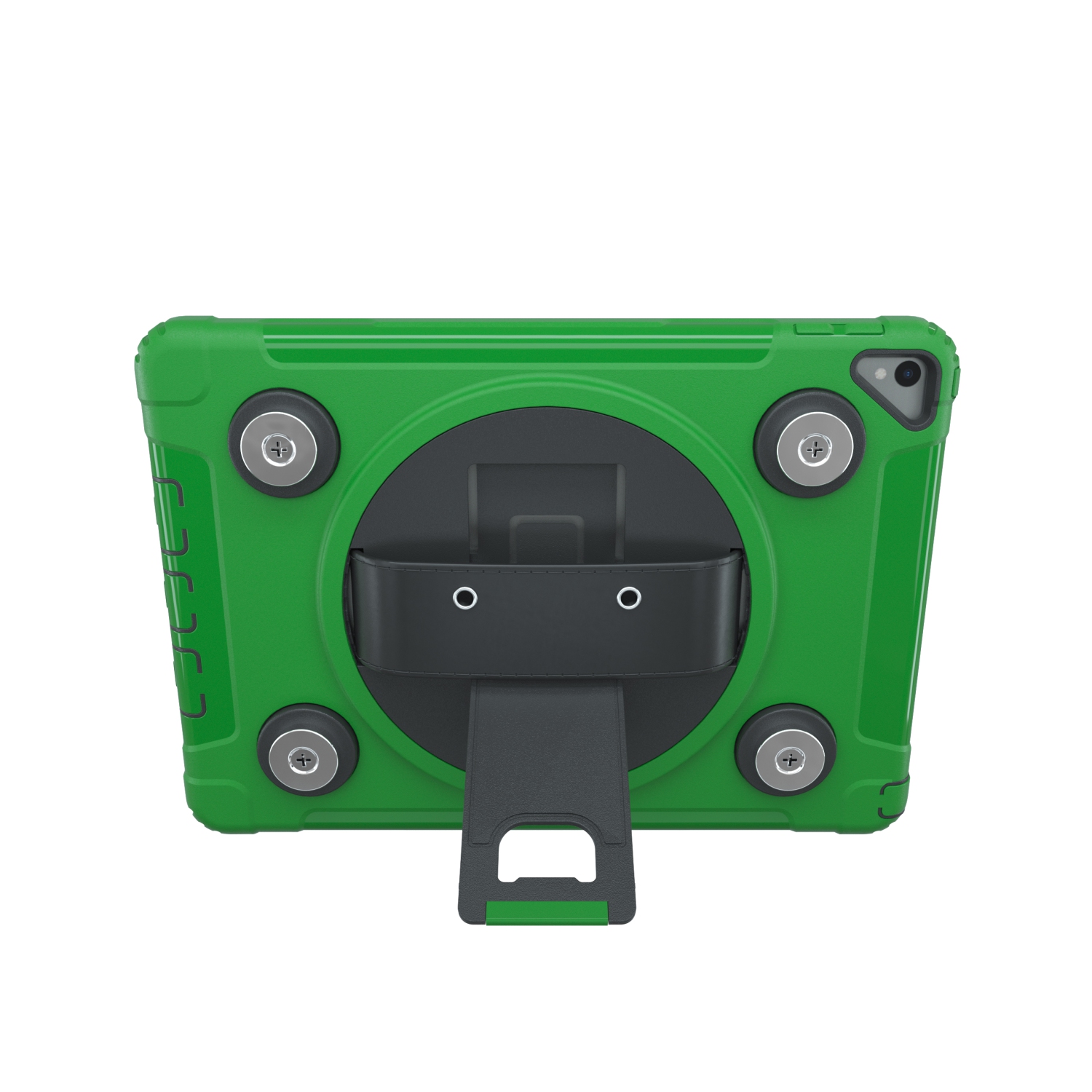 CTA Digital Magnetic Splash-Proof Case with Metal Mounting Plates for iPad 7th and 8th Gen 10.2-in, iPad Air 3 and iPad Pro 10.5-in - Green