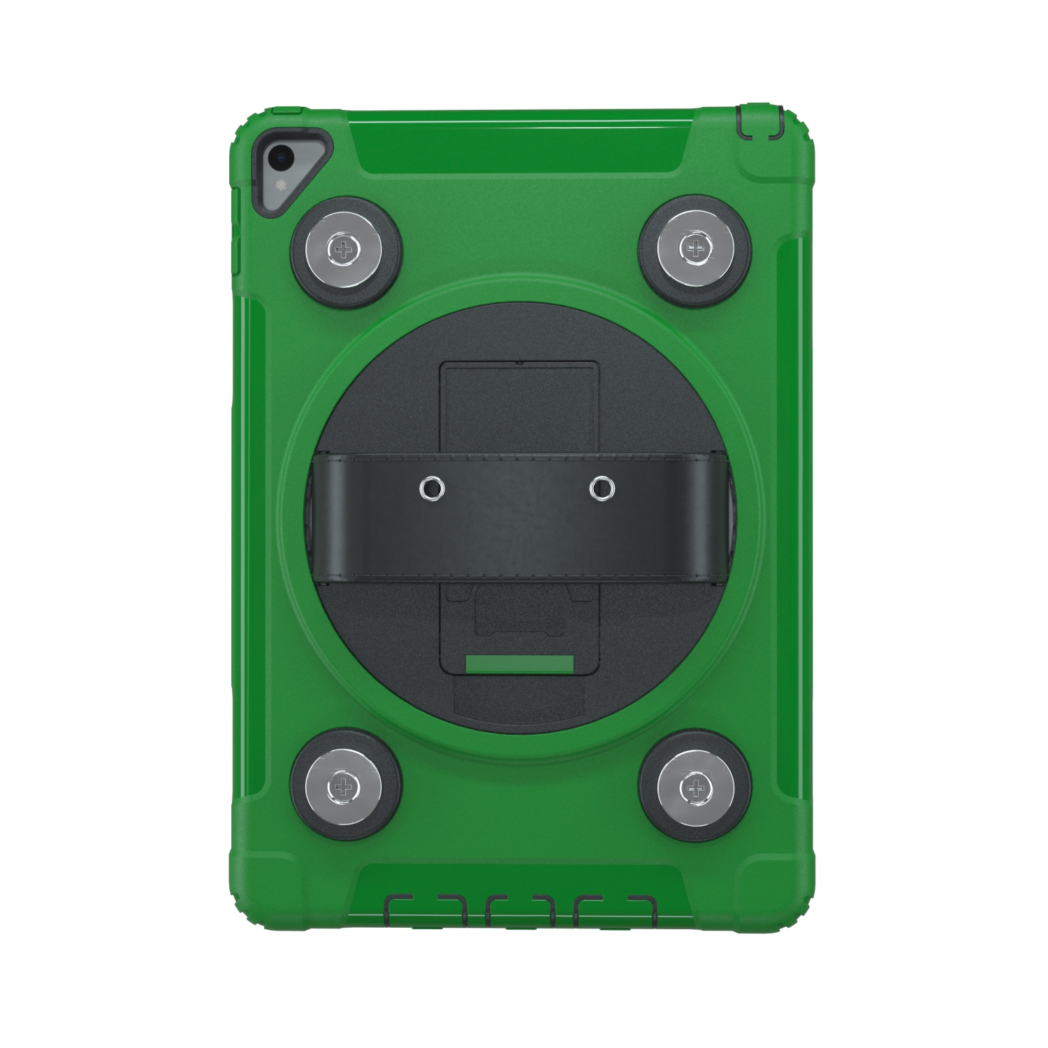 CTA Digital Magnetic Splash-Proof Case with Metal Mounting Plates for iPad 7th and 8th Gen 10.2-in, iPad Air 3 and iPad Pro 10.5-in - Green