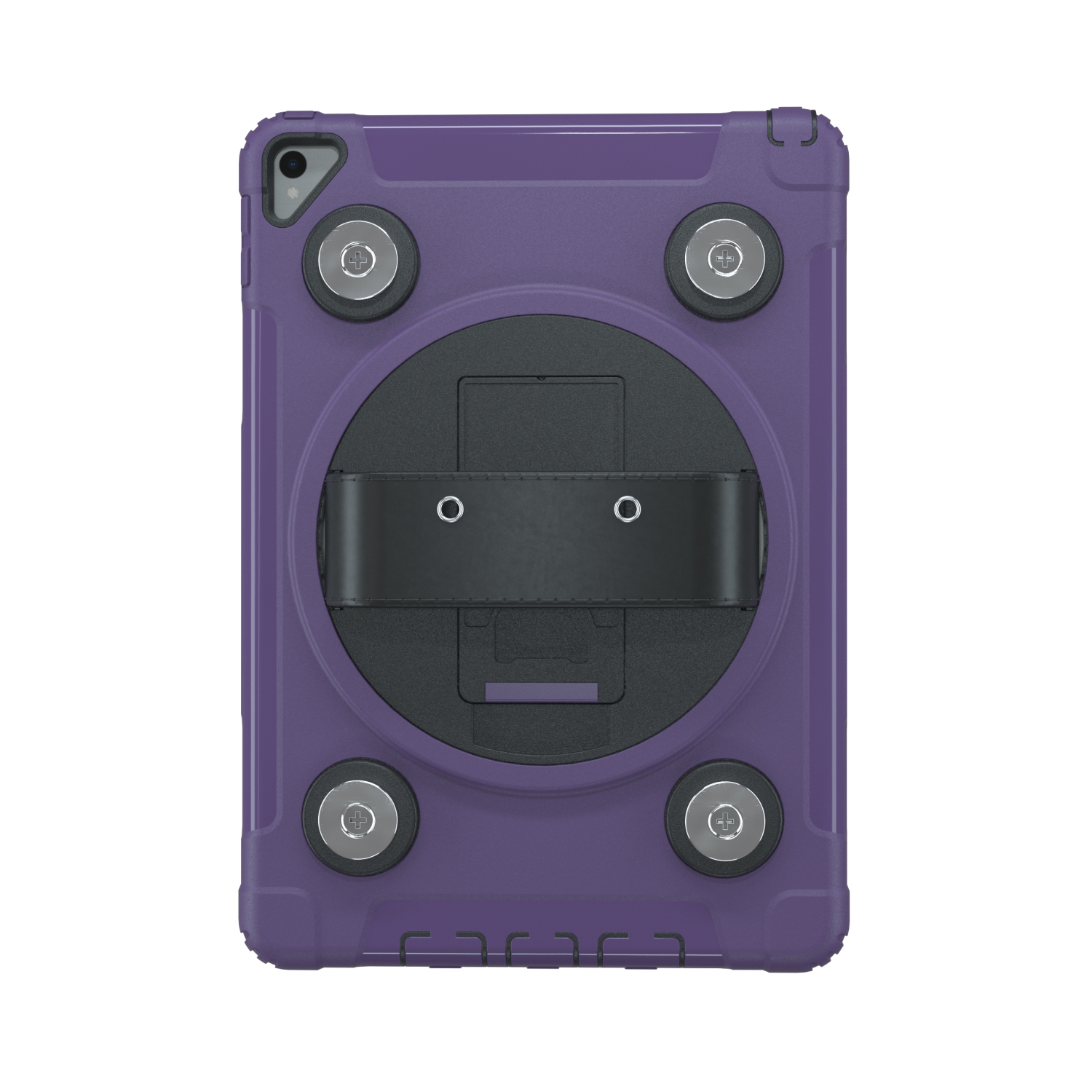 Étui magnétique CTA Digital anti-éclaboussures avec plaques de montage en métal pour iPad 7e et 8e génération 10.2 pouces, iPad Air 3 et iPad Pro