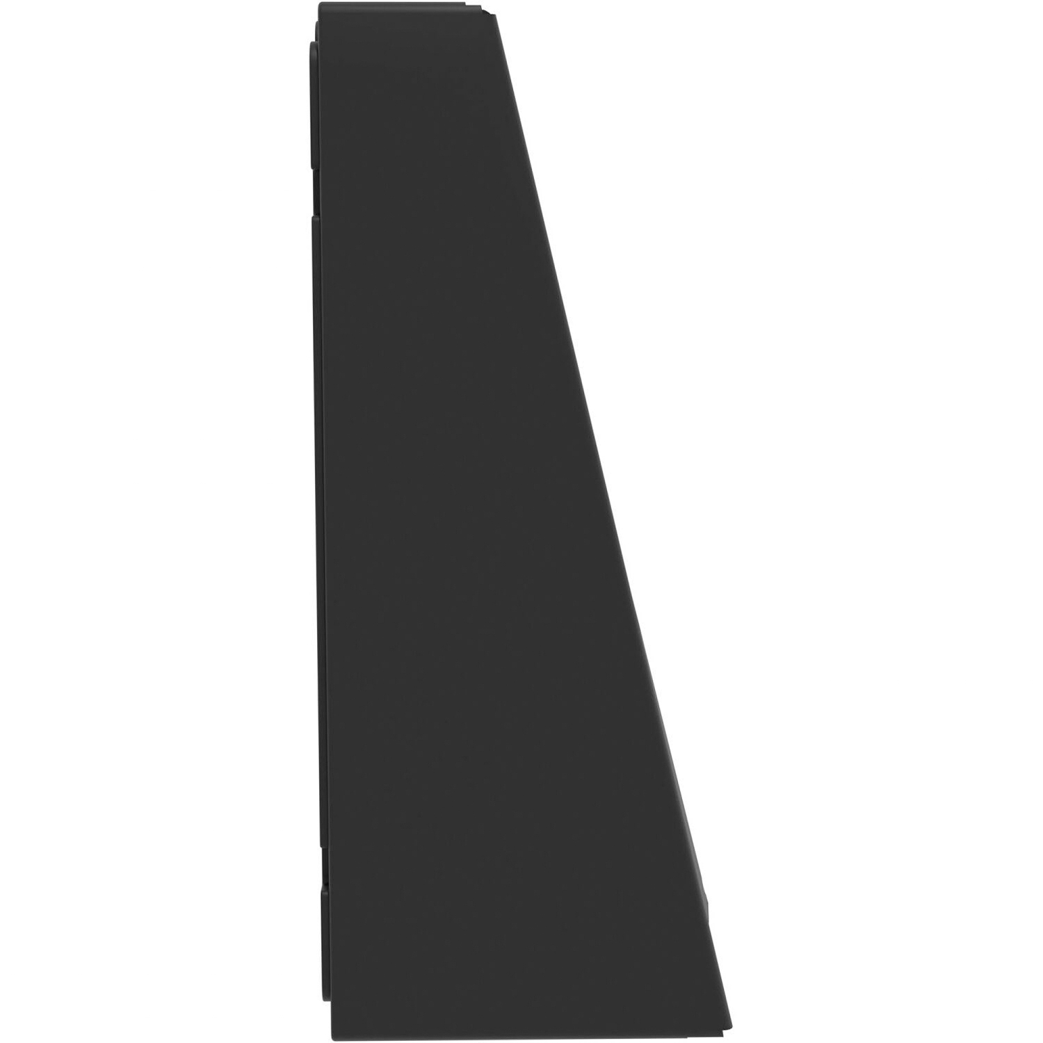 CTA Digital Prime Double VESA Wedge et Prise/PoE Cover pour Tablettes aux normes VESA 75 x 75 et 100 x 100 - Noir