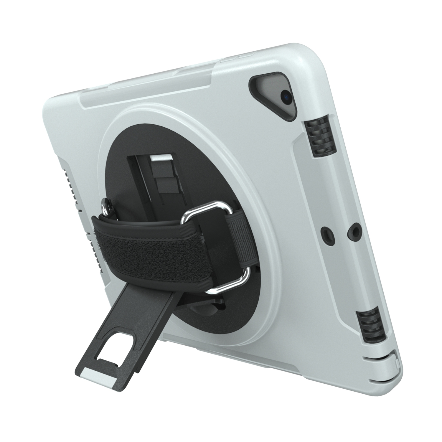 Étui de protection CTA Digital avec béquille rotative à 360 degrés intégrée pour iPad 7e et 8e génération 10.2 pouces, iPad Air 3 et iPad Pro 10.5