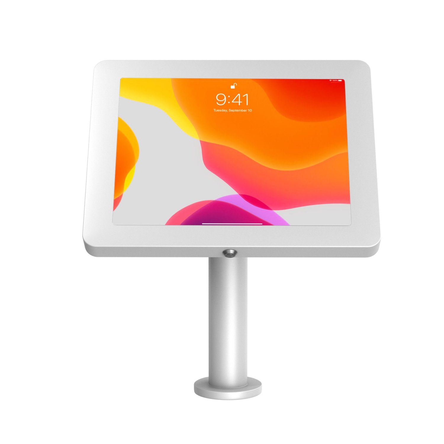 Boîtier CTA Digital Paragon avec col incurvé pour iPad 5e à 7e génération 10.2 pouces, iPad Air 1re à 3e génération, iPad Pro 11 pouces, iPad Pro 9.7