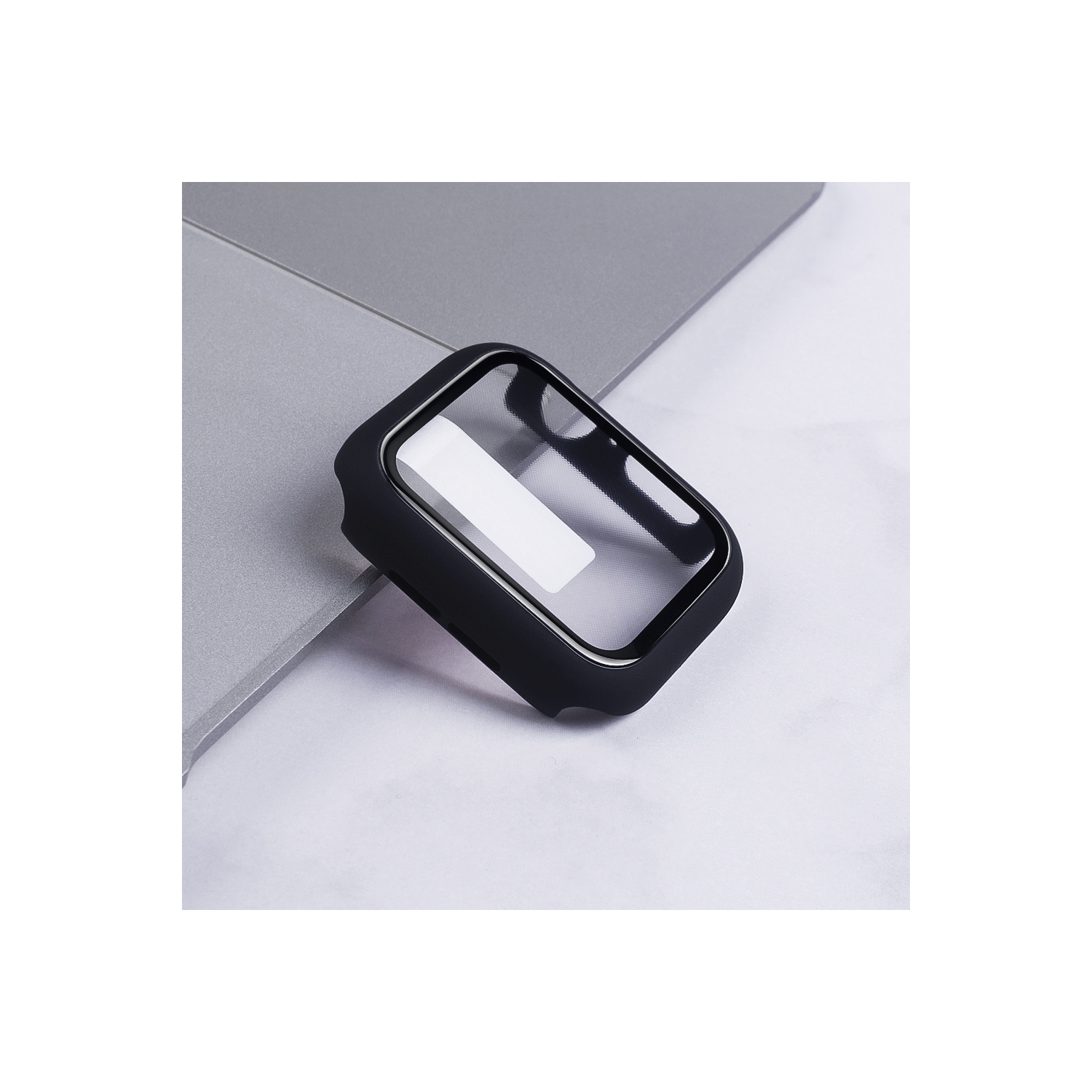 Apple Watch 44 mm| Étui Perfect Protection intégral pour montre et protecteur d’écran pour montre| Ensemble 2-en-1