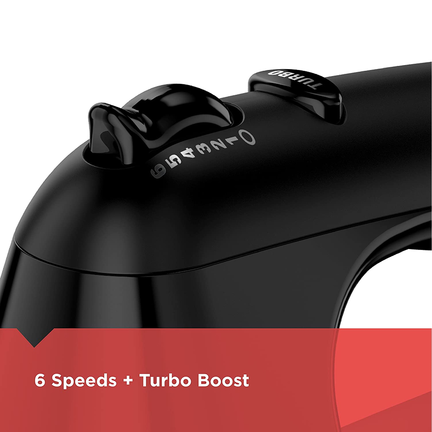 Hand Mixer 6 Speed With Turbo Boost