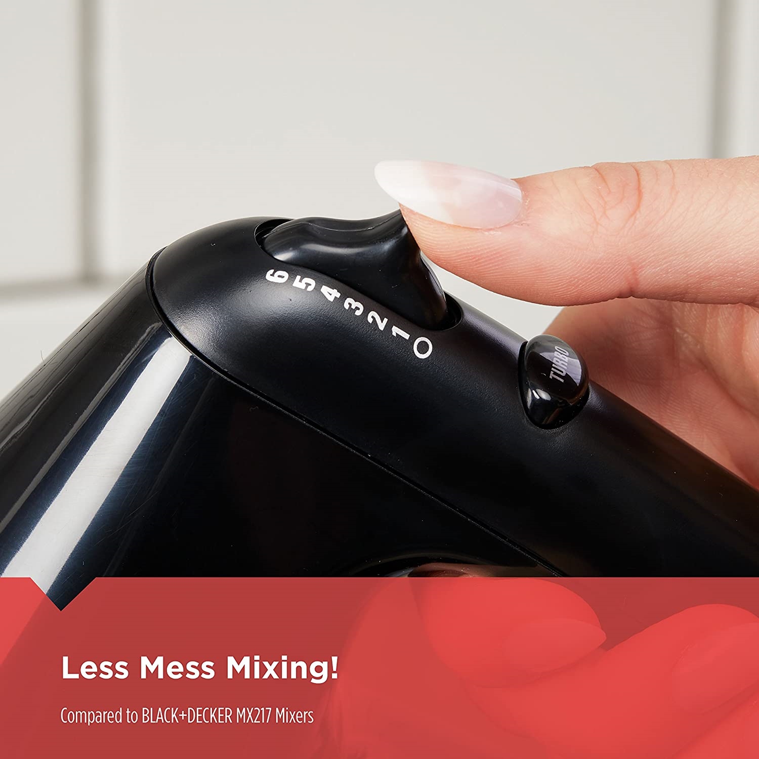 Hand Mixer 6 Speed With Turbo Boost