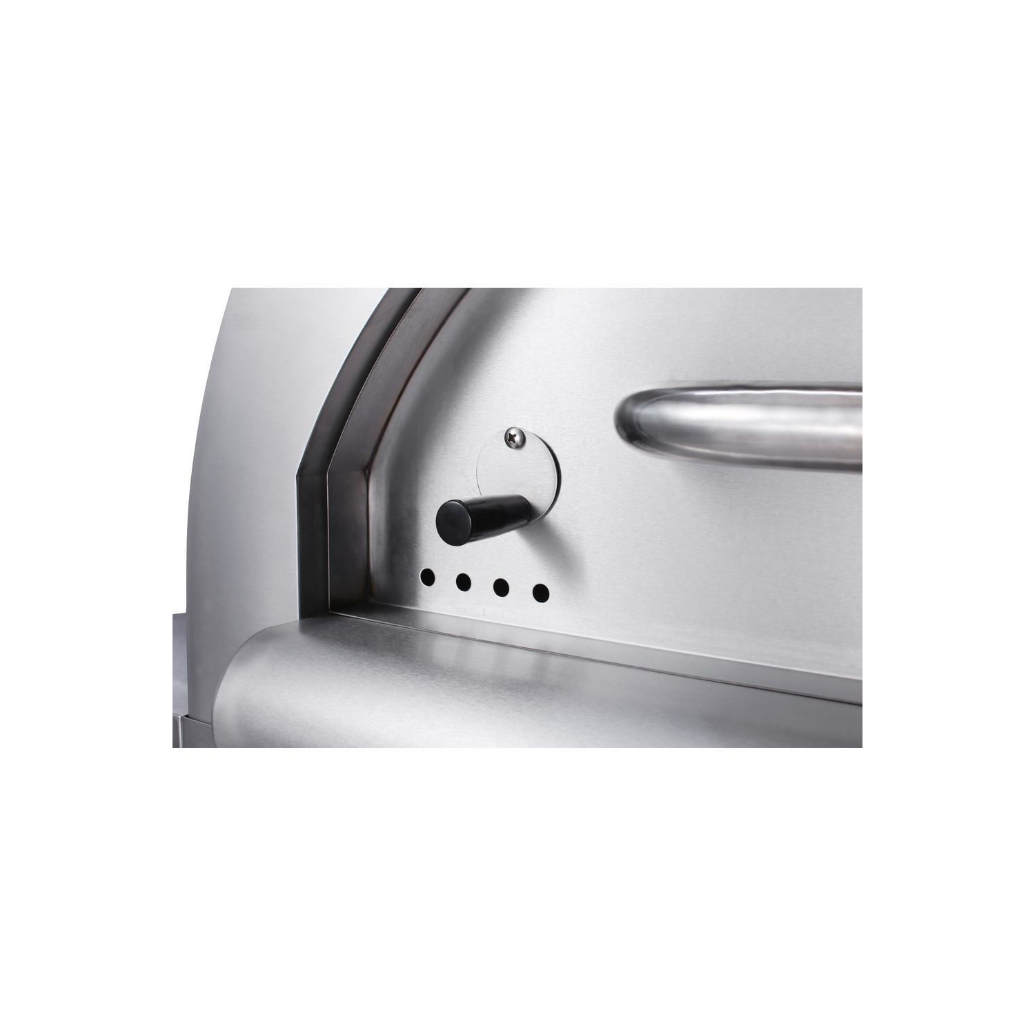 Thor Kitchen – four à pizza d’extérieur en acier inoxydable et à bois, HPO01S