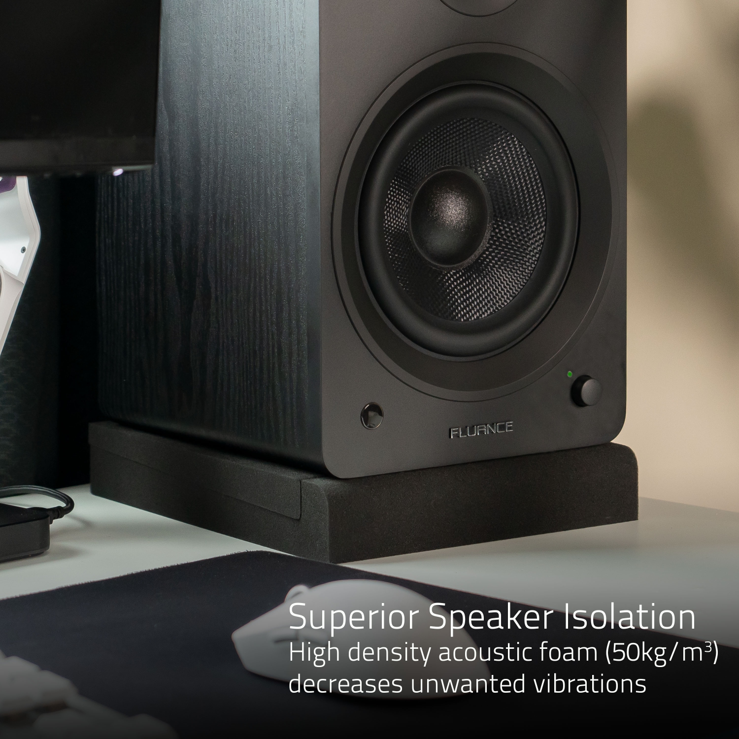 Pads 33x27x4cm Speakers Sponge Speakers Isolation Pads Speaker Acoustic Foam  Studio Monitor Pads – the best products in the Joom Geek online store
