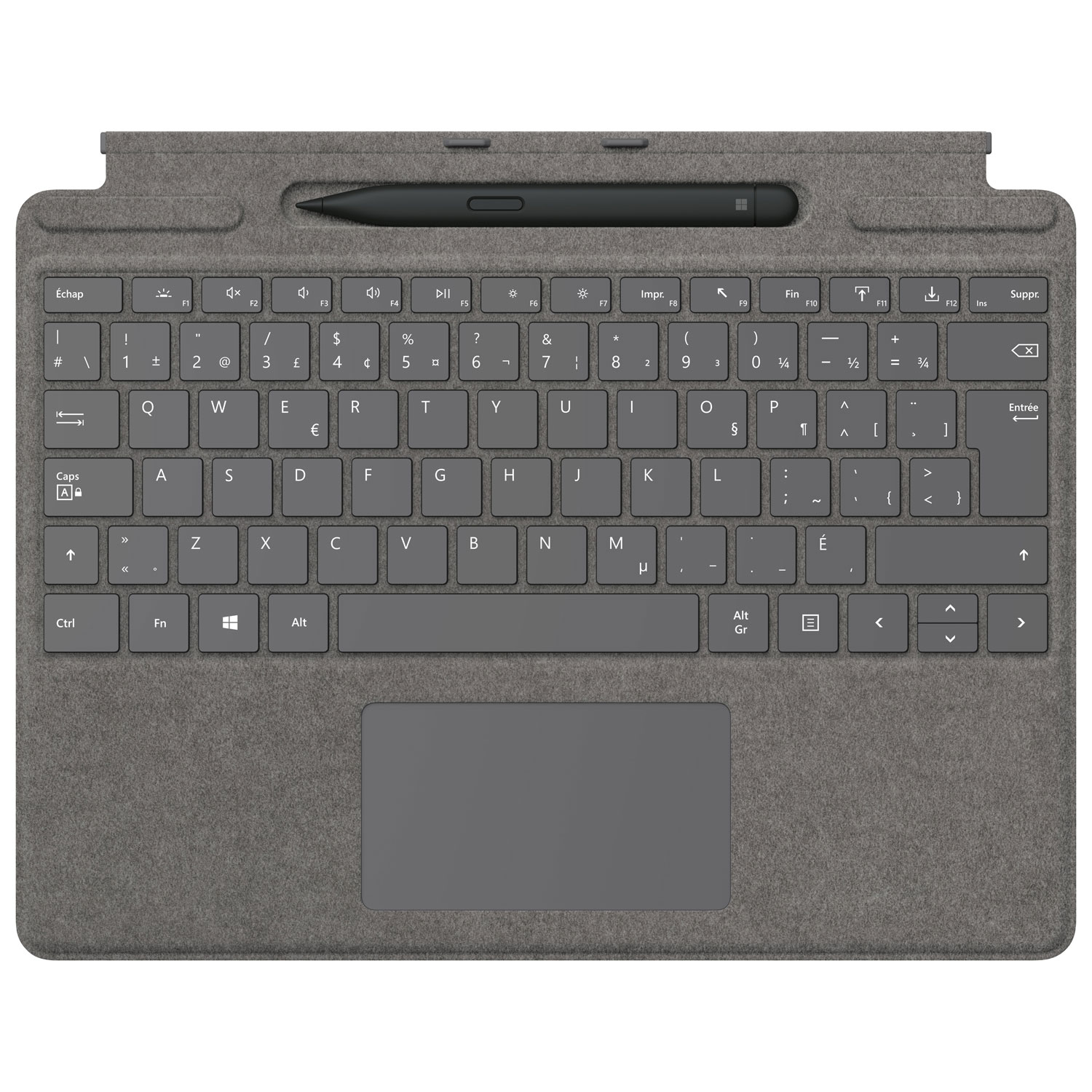 Microsoft Surface Pro Signature Keyboard with Slim Pen 2 - Platinum - Bilingual