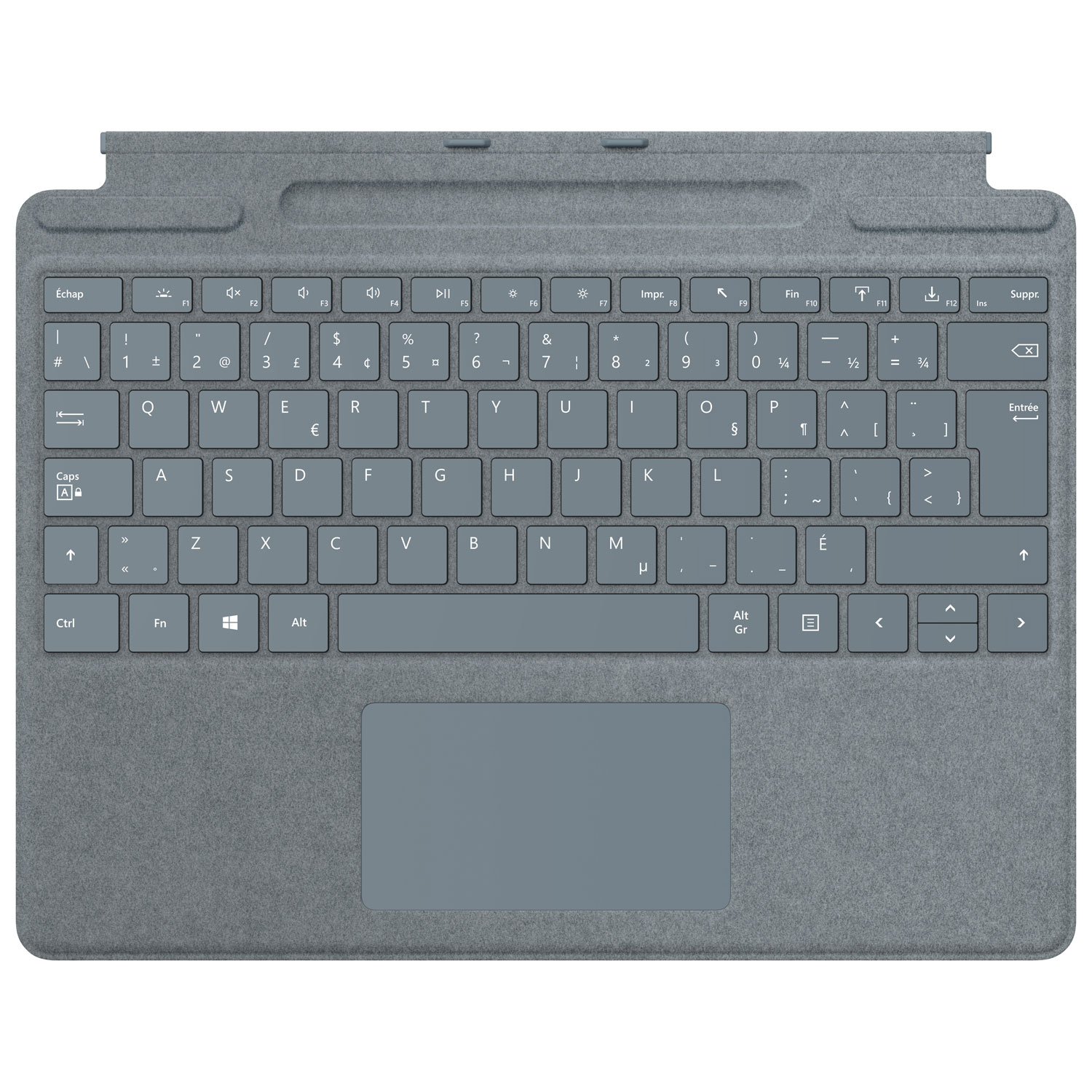 Microsoft Surface Pro Signature Keyboard - Ice Blue - Bilingual