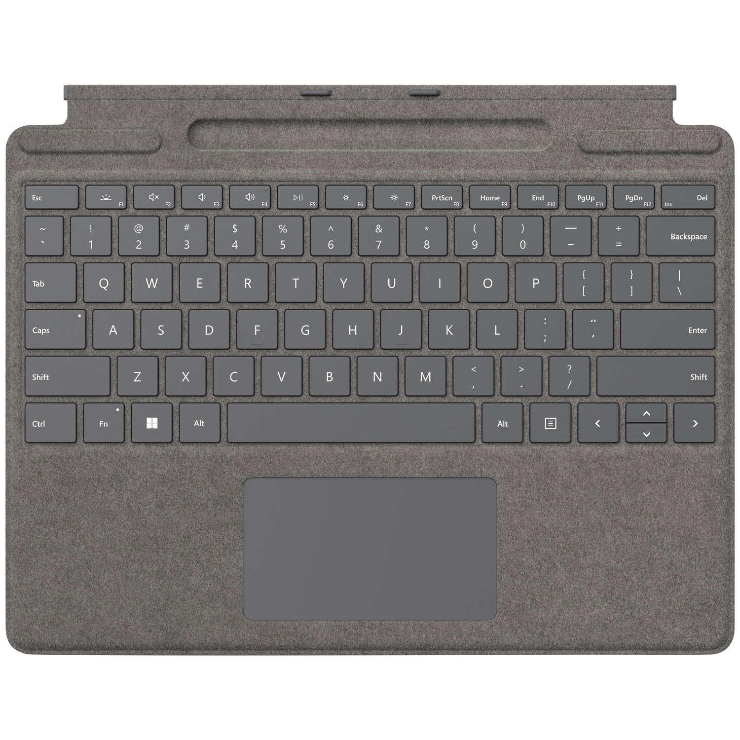 Microsoft Surface Pro Signature Keyboard - Platinum - English