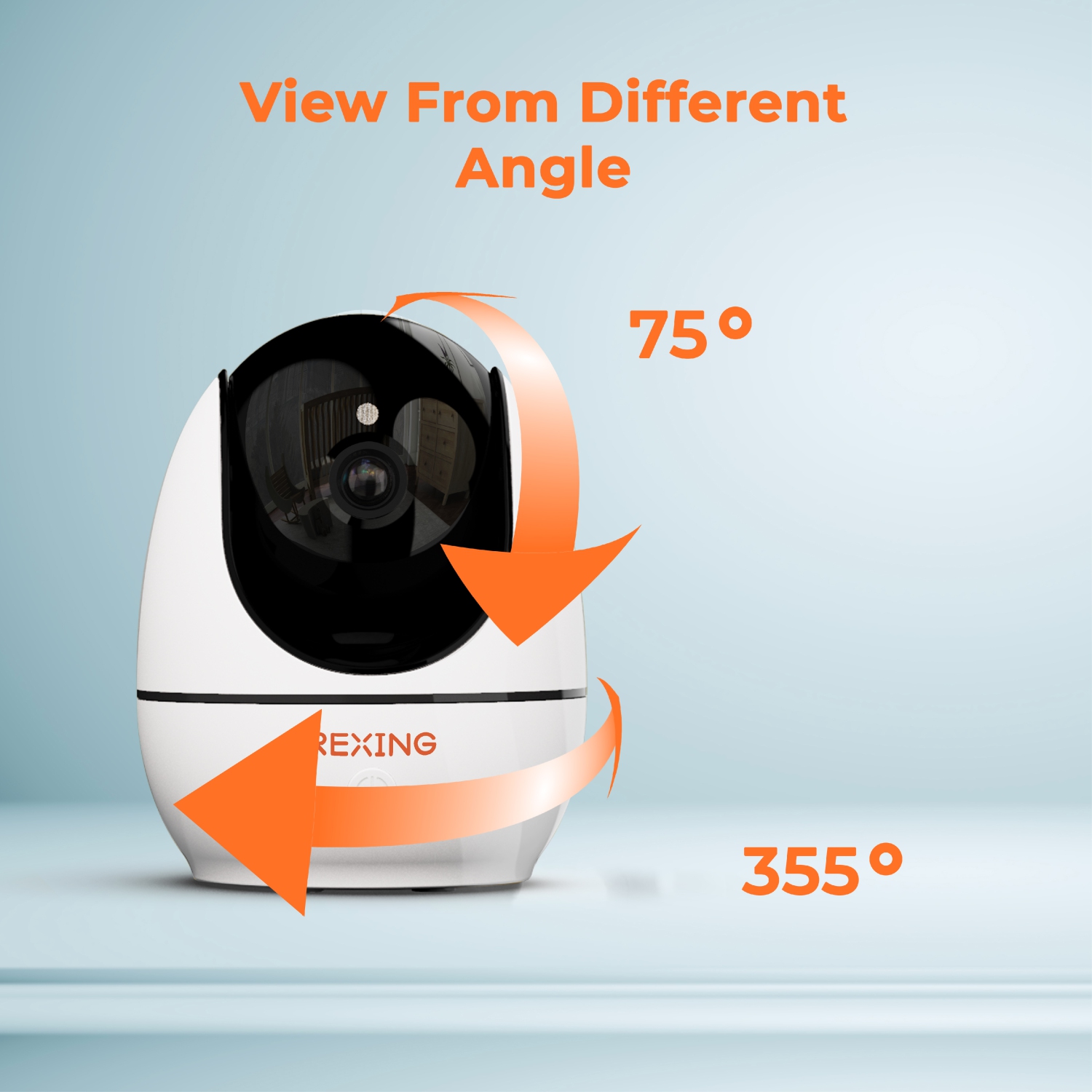 Caméra supplémentaire pour moniteur pour bébé Rexing BM1 AC avec capacités d'enregistrement Écran IPS de 4,5 pouces