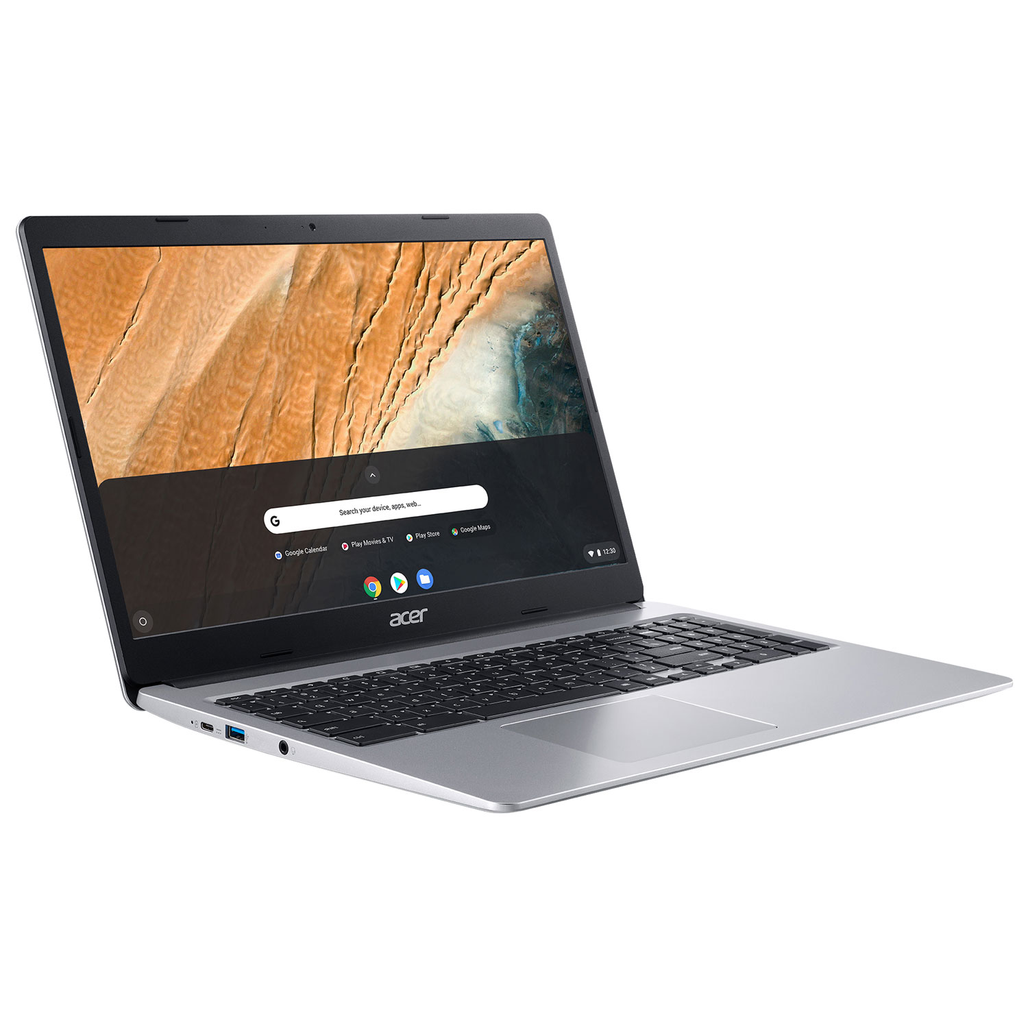 Acer CB315 15.6" Touchscreen Chromebook - Silver (Intel Celeron N4020/128GB eMMC/4GB RAM/Chrome OS)