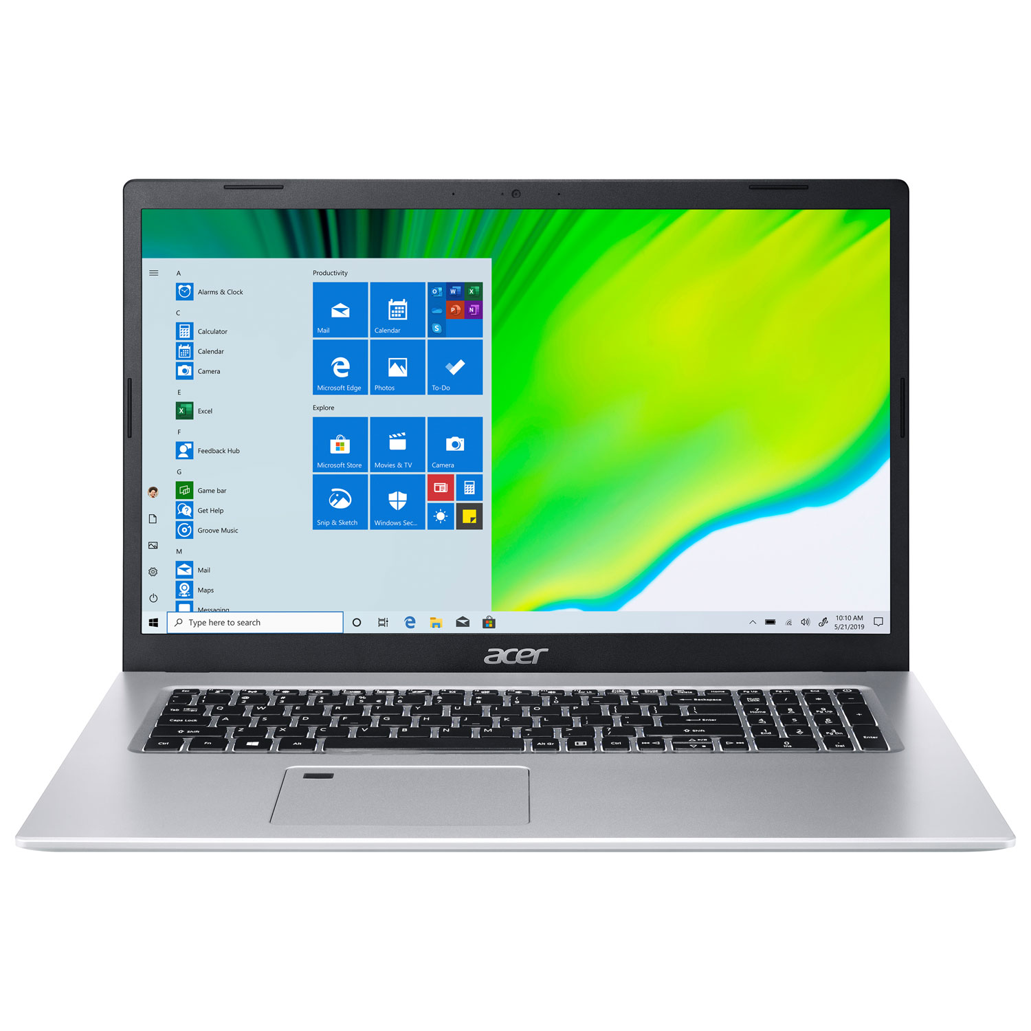 Acer Aspire 5 17.3" Laptop - Silver (Intel Core i5-1135G7/1TB SSD/20GB RAM/Windows 11)