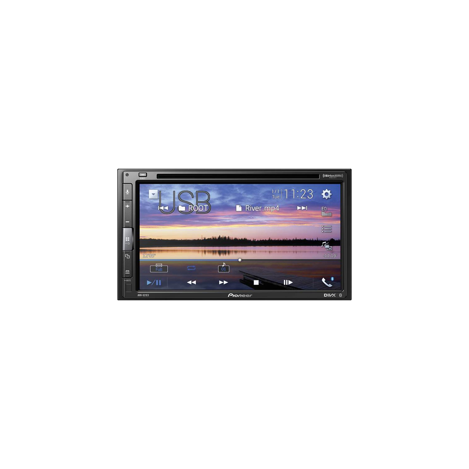 AVH-521EX 6.8" - Amazon Alexa, Bluetooth, and SiriusXM-Ready - Multimedia DVD Receiver