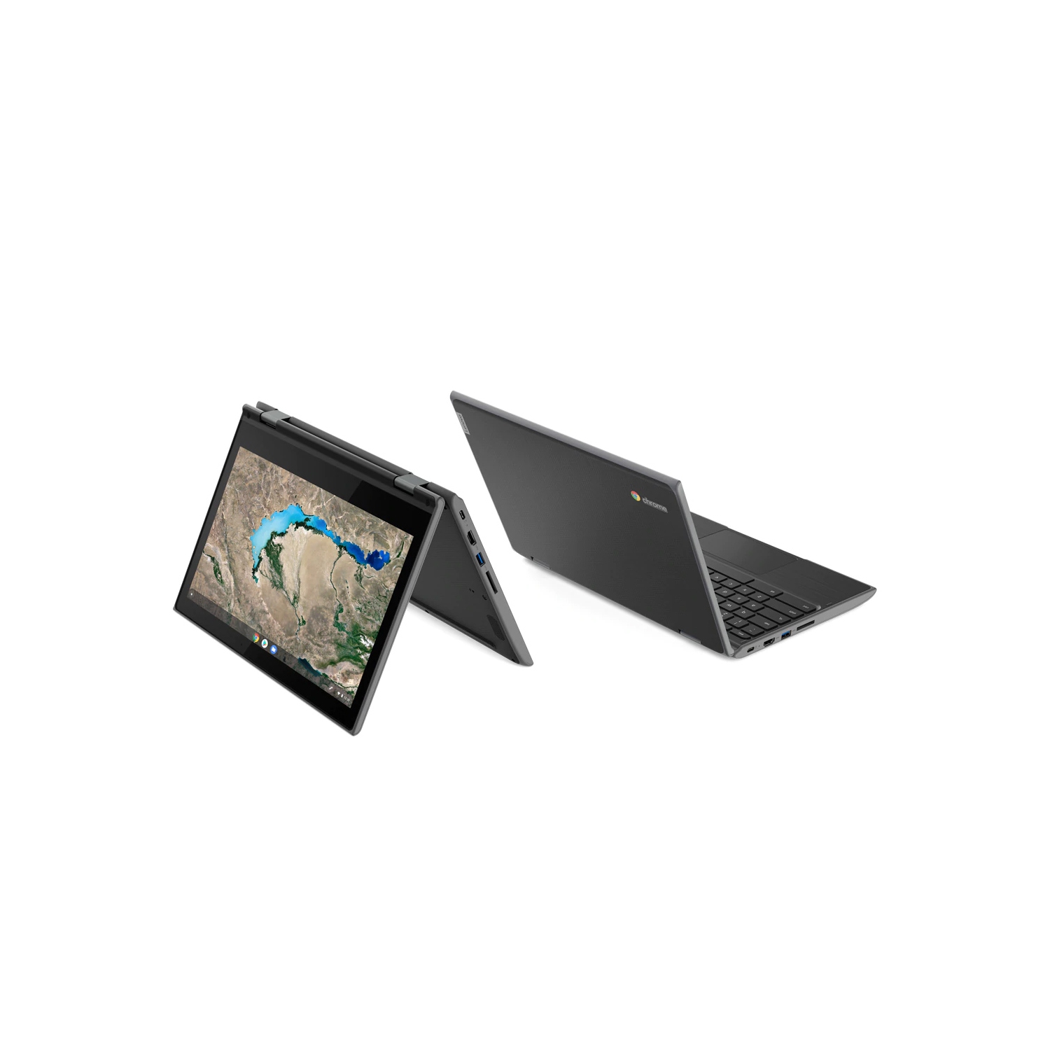 Refurbished (Good) - Lenovo 11.6" 300e Multi-Touch 2-in-1 Chromebook (MediaTek 8173C / 32GB SSD / 4GB RAM / Chrome OS)