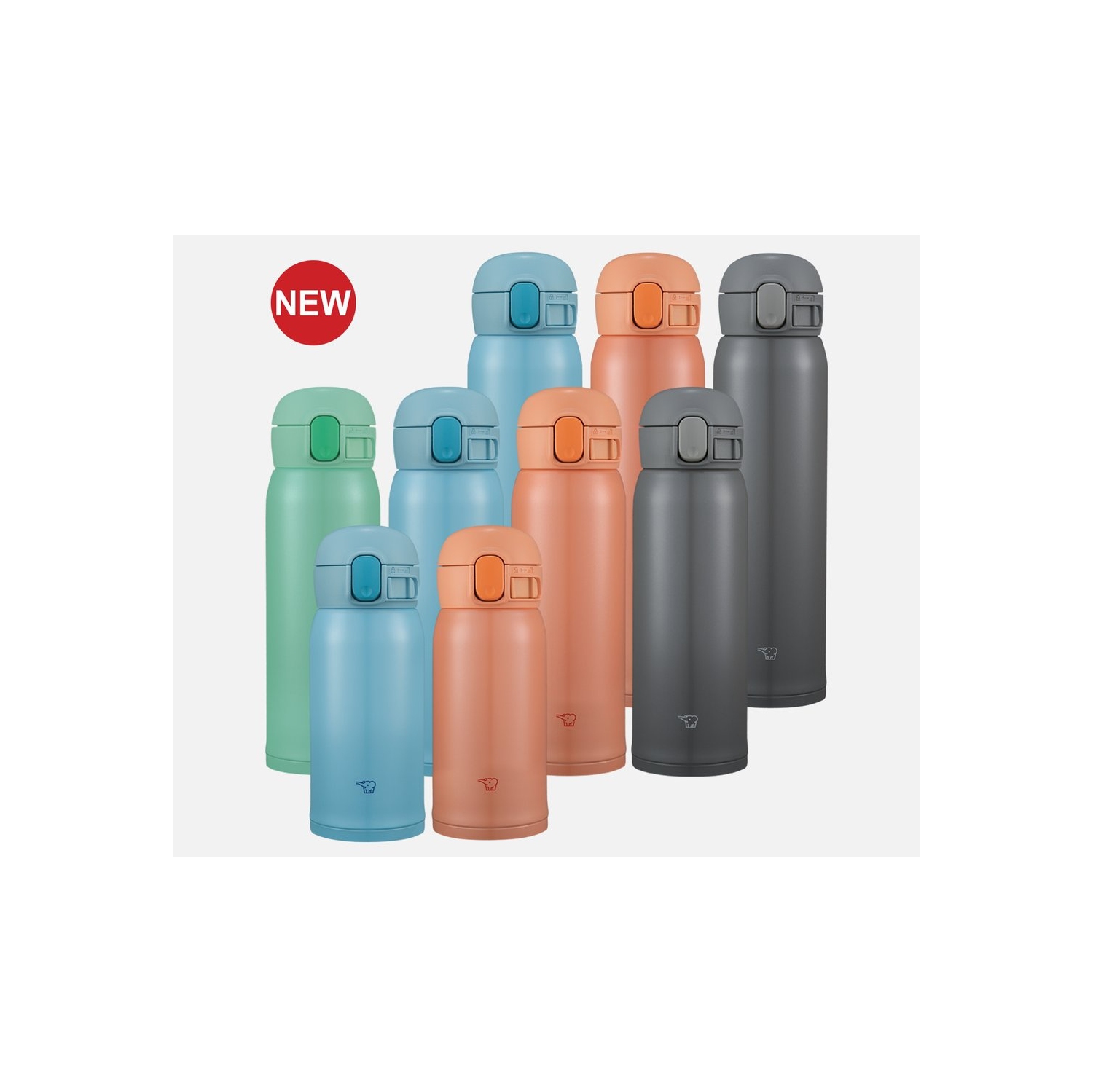 Stainless Mug 12 oz Light Blue