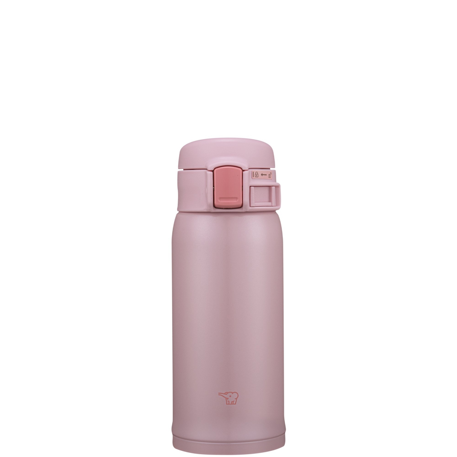 Tasse en acier inoxydable, 12 oz, rose perle