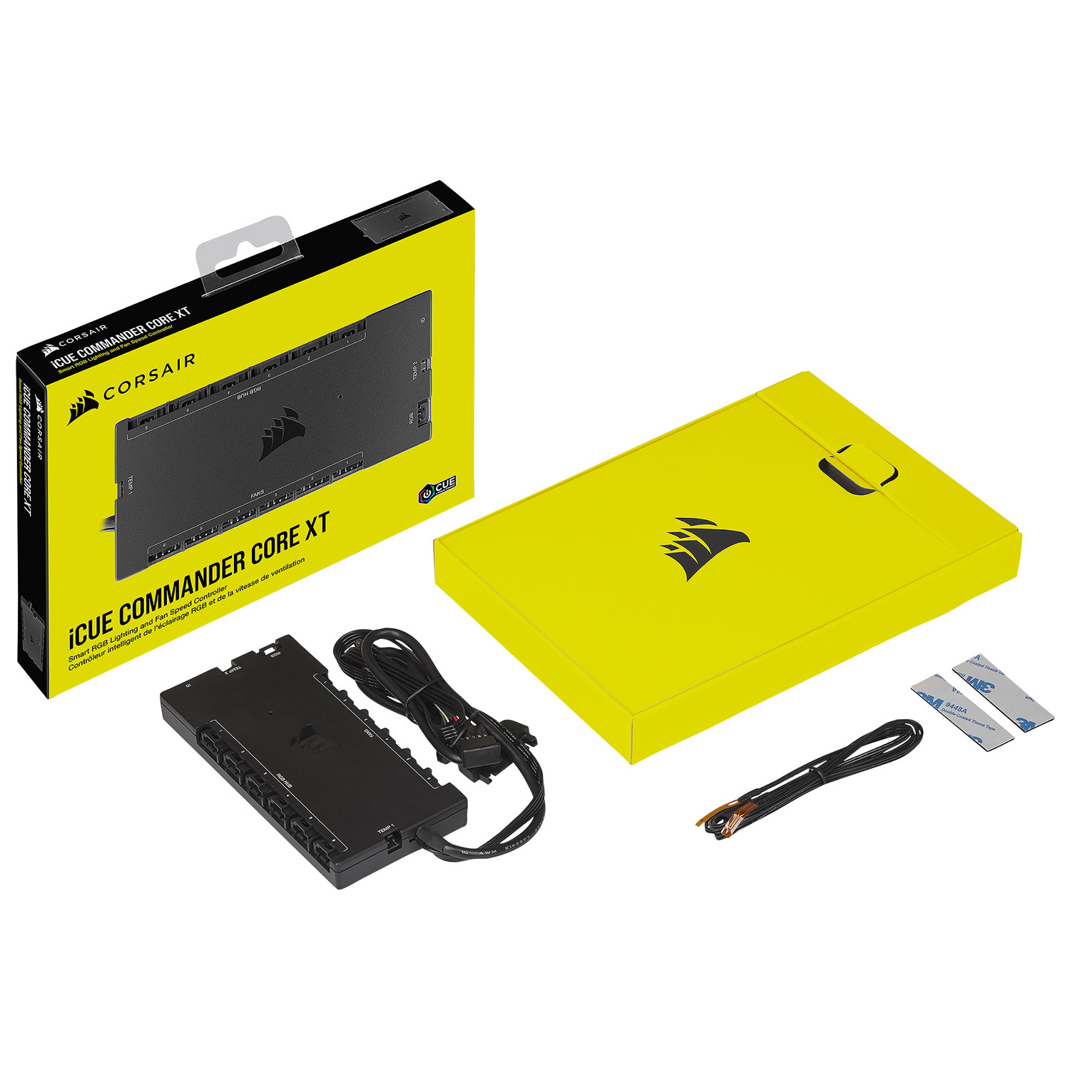 Contrôleur de ventilateur iCUE Commander Core XT de Corsair