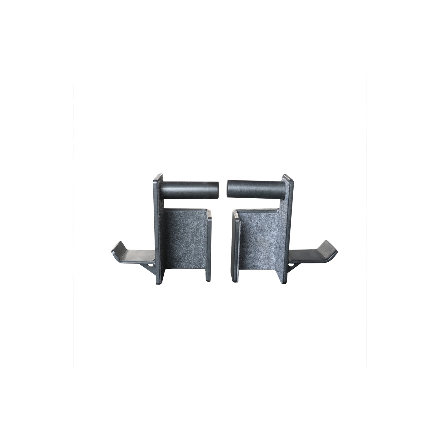 PRISP J-Hooks for Squat Stand - Compatible with 2 x 2 Inch Racks, Sold in Pairs