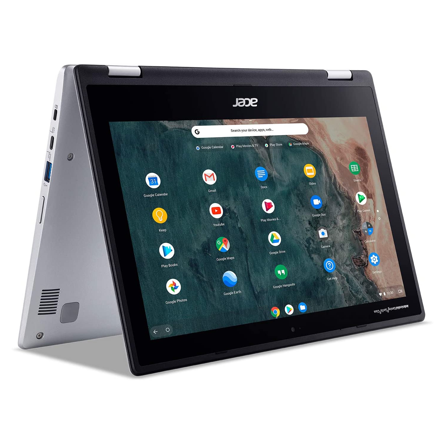 Acer Chromebook Spin 311 CP311-2H-C679 11.6 inch Intel Celeron N4000 1.1GHz- 4GB LPDDR4- USB3.1- Chrome Laptop (Pure S..