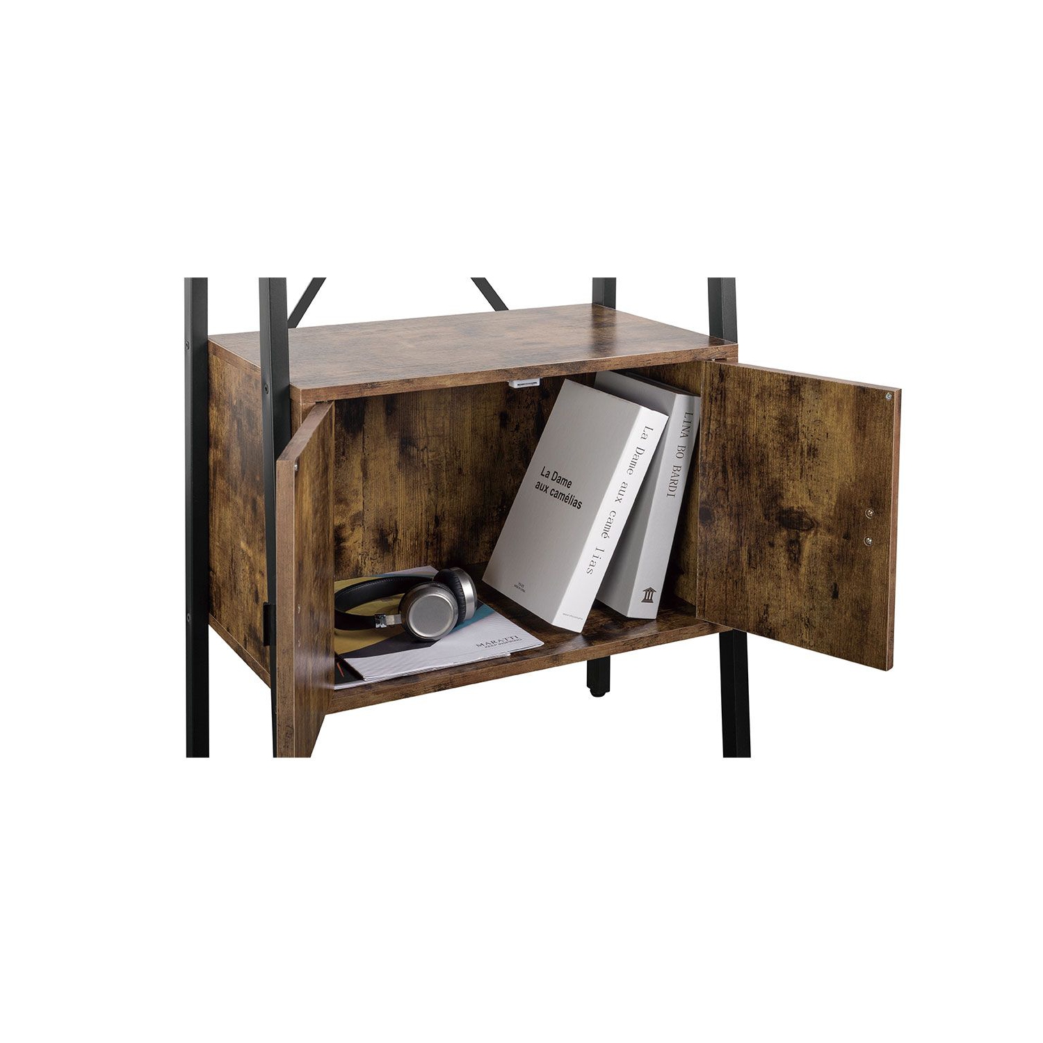 Boost Industries DF-8040F Workstation and DL-13 Ladder Shelf Set