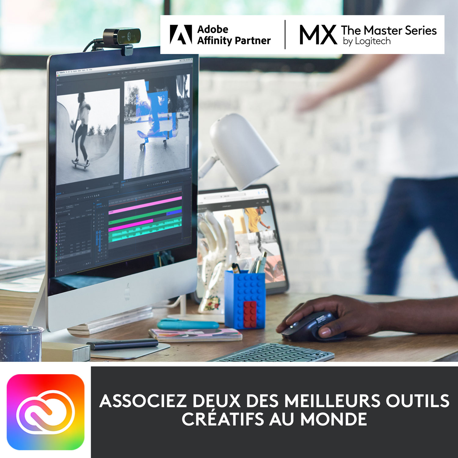 Clavier ergonomique rétroéclairé Bluetooth MX Keys Mini de Logitech - Noir