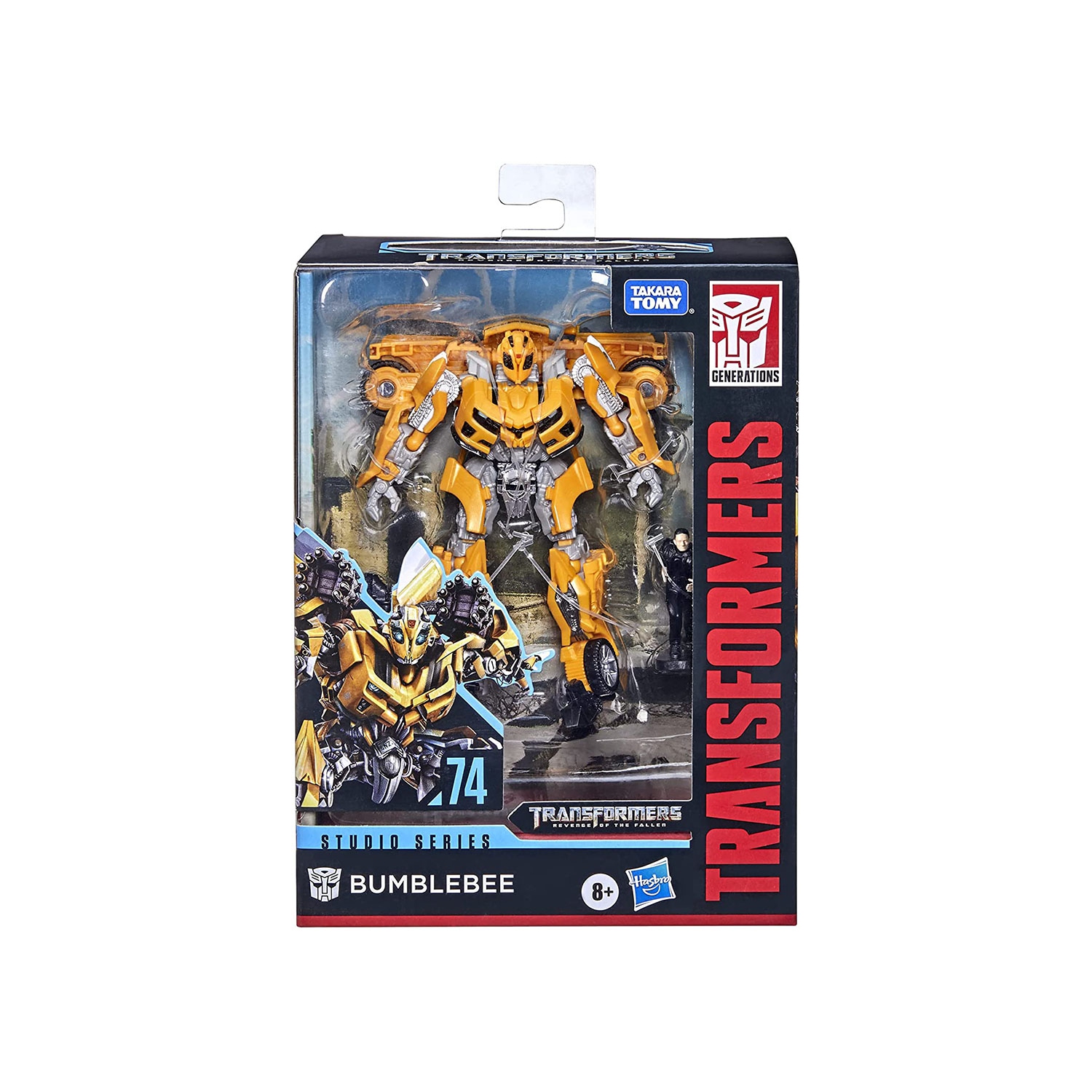 Transformers Studios Series 6 Inch Action Figure Deluxe Class (2021 Wave 3) - Bumblebee