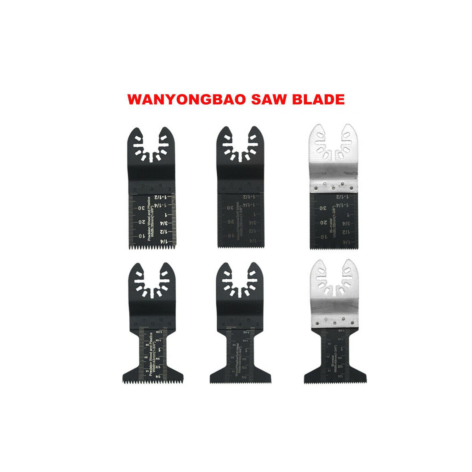 Ensemble de 20 lames universelles pour scie oscillante pour la coupe de bois