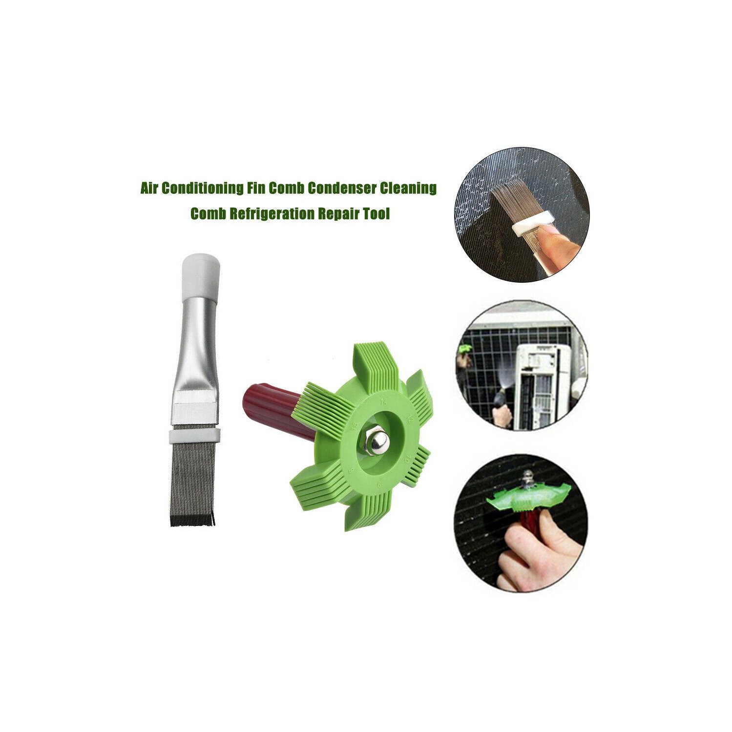 Air Conditioning Fin Comb Condenser Cleaning Refrigeration Tool