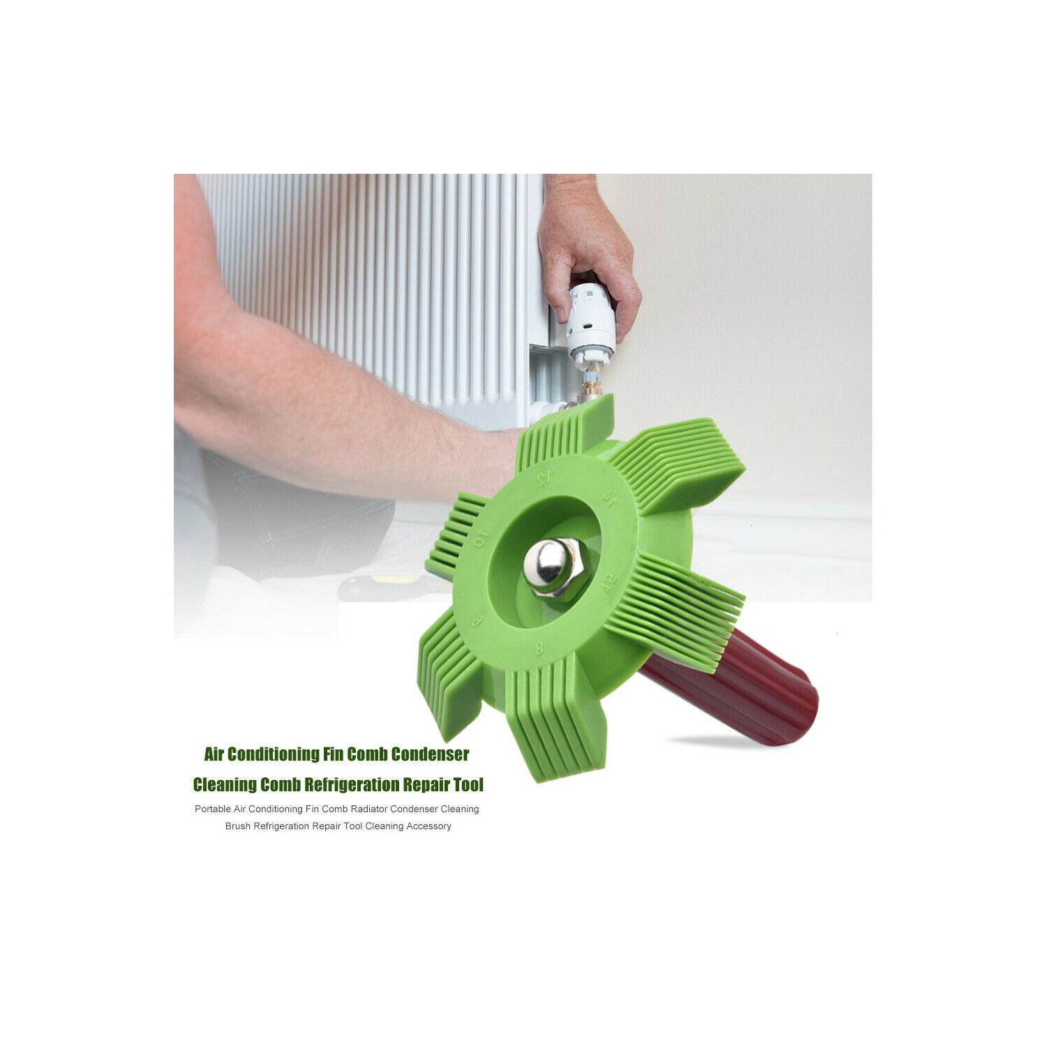 Air Conditioning Fin Comb Condenser Cleaning Refrigeration Tool