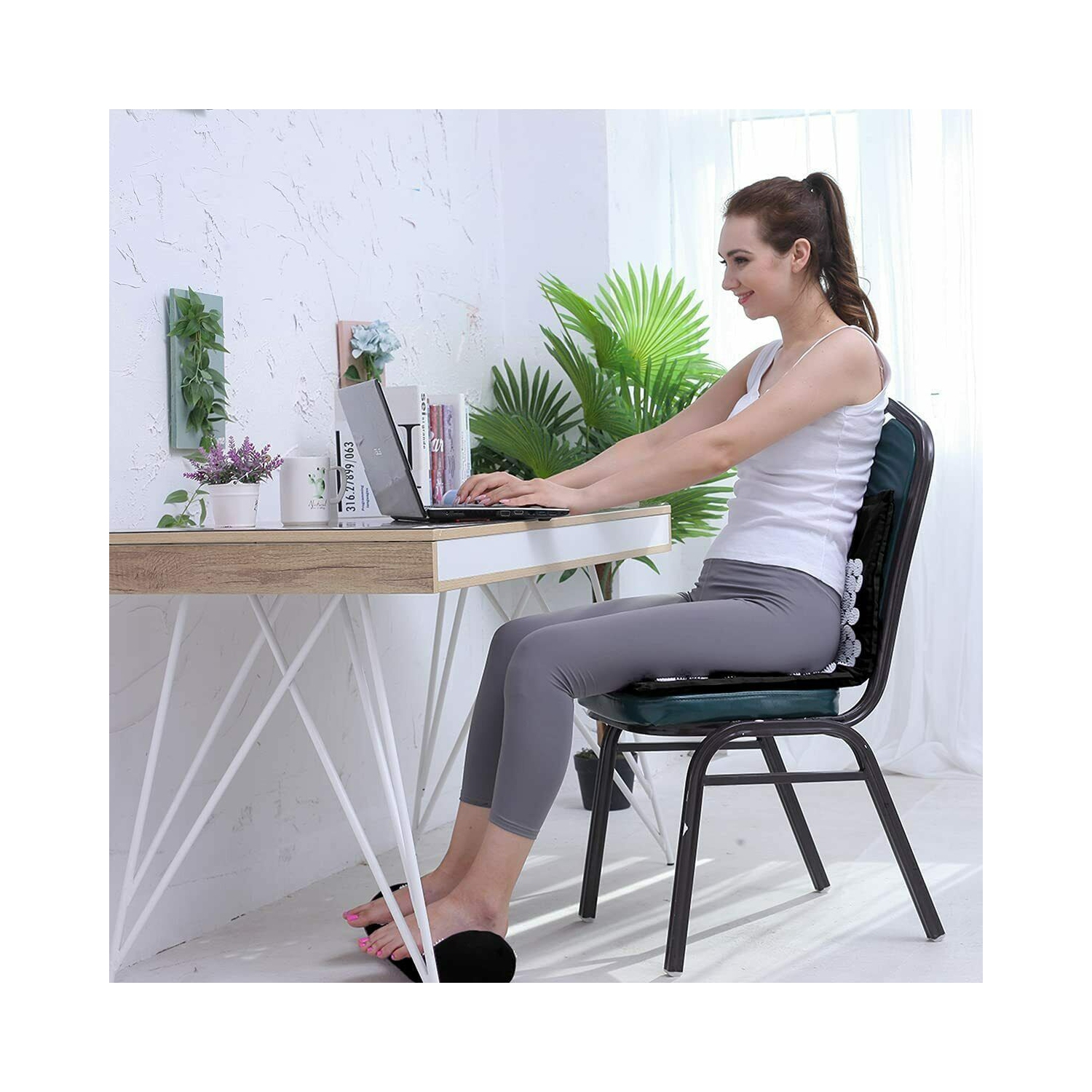 New Yoga Acupressure Massage Mat + Pillow Spiky Pain Stress Soreness Relax Body