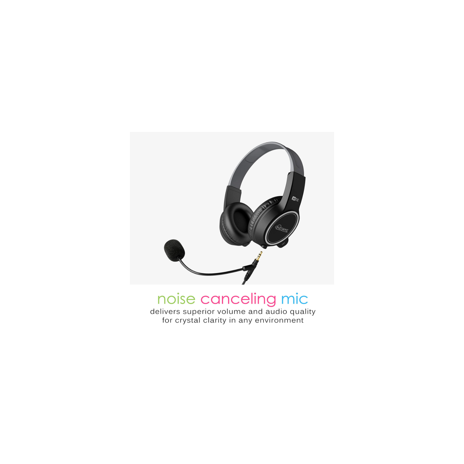 Headset for Kids, Boom Microphone and Volume-limiting Technology, 2- PACK