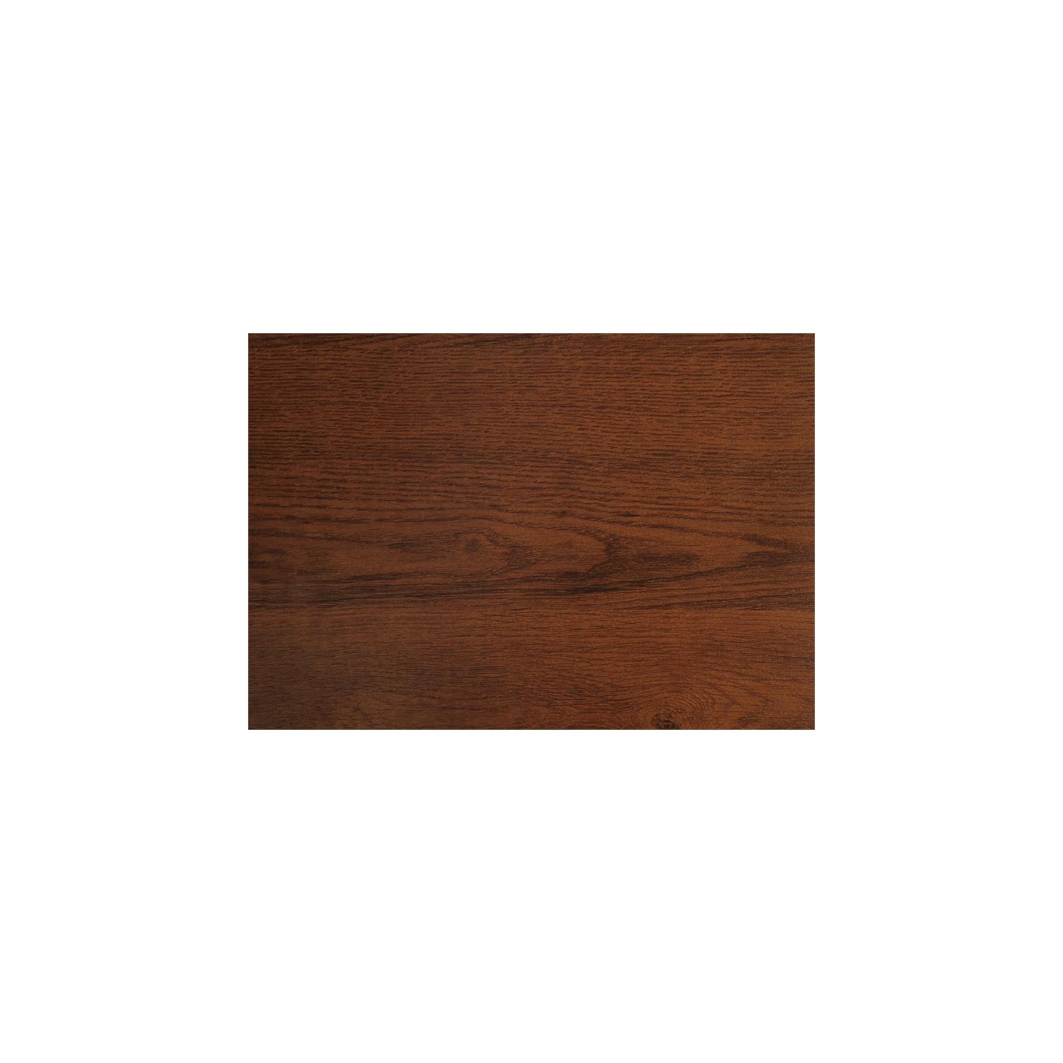 Computer Desk Standing Adjustable 48"L Work Laptop Metal Brown