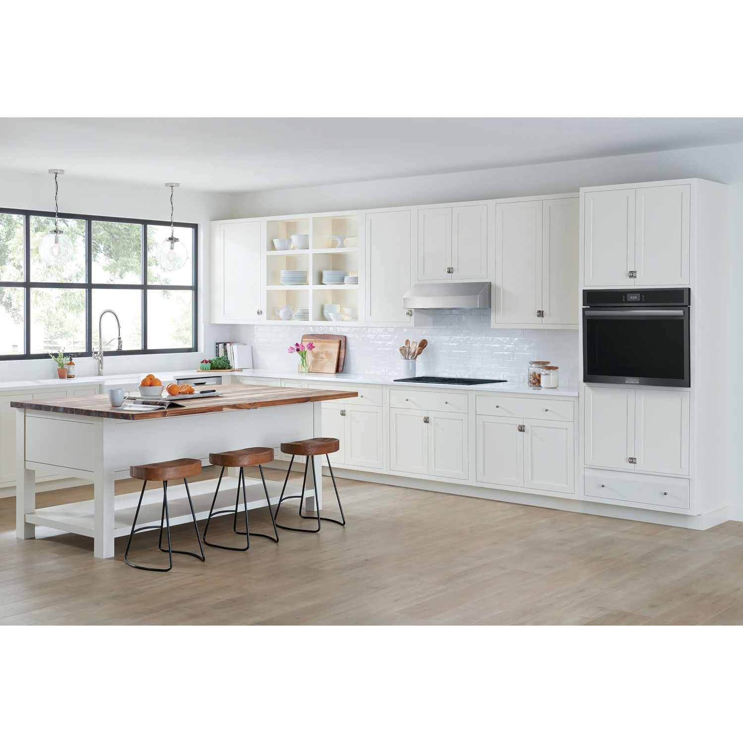 Frigidaire Gallery 30" 5.3 Cu. Ft. Combination Electric Wall Oven - Black Stainless