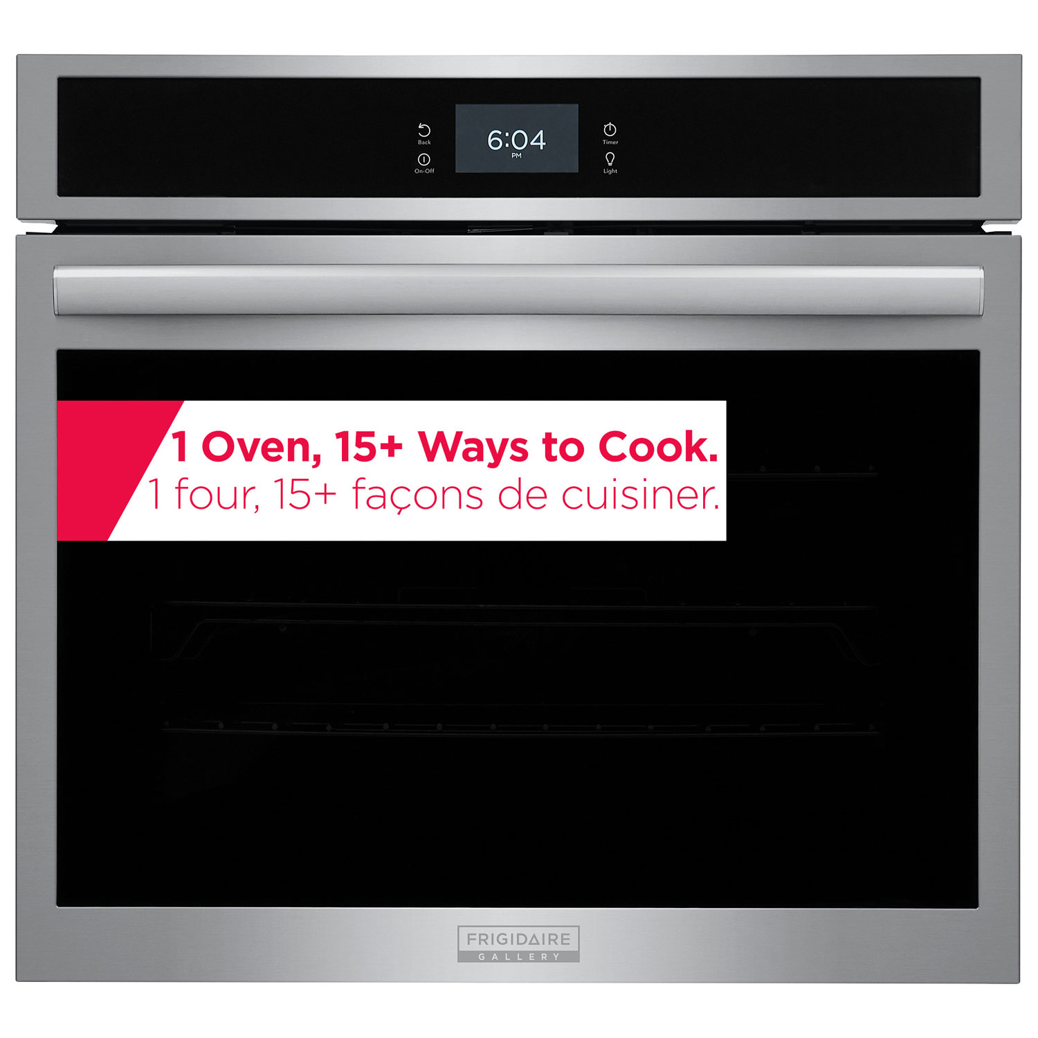 Frigidaire Gallery 30" 5.3 Cu. Ft. Combination Electric Wall Oven - Stainless