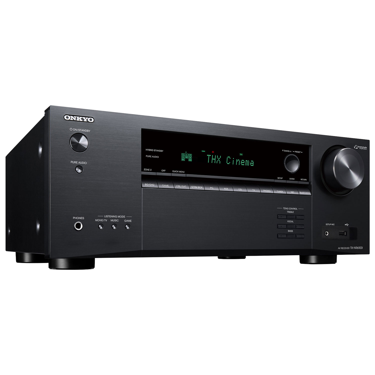 Onkyo TX-NR6100 7.2 Channel 8K Ultra HD Network AV Receiver