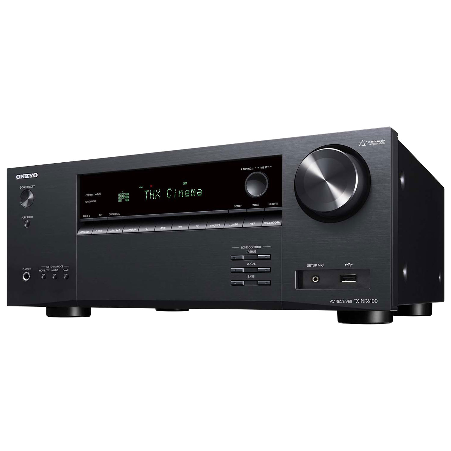 Onkyo TX-NR6100 7.2 Channel 8K Ultra HD Network AV Receiver