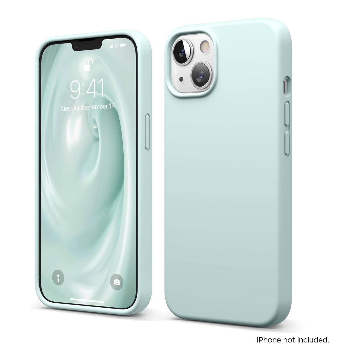 elago Compatible with iPhone 13 Case, Liquid Silicone Case, Full Body Screen Camera Protective Cover, Shockproof, Slim Phone Case, Anti-Scratch Soft