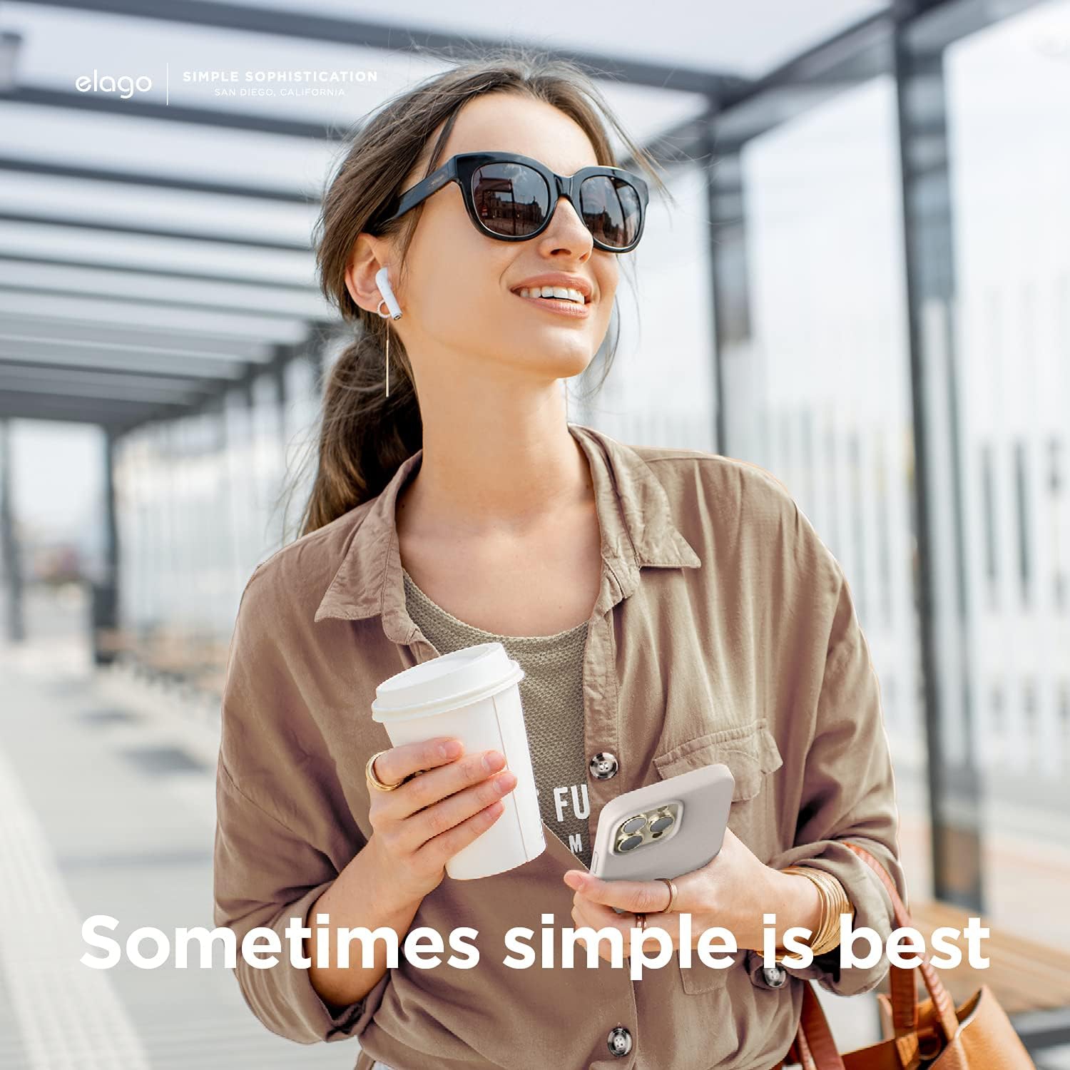 Elago compatible avec l’étui iPhone 13 Pro, étui en silicone liquide, étui protecteur intégral pour appareil photo, antichoc, étui mince, doublure