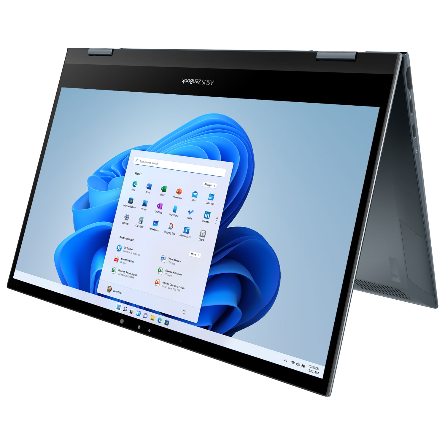 ASUS ZenBook Flip 13 OLED 13.3" 2-in-1 Laptop - Grey (Intel Evo i7-1165G7/512GB SSD/16GB RAM/Win 11)
