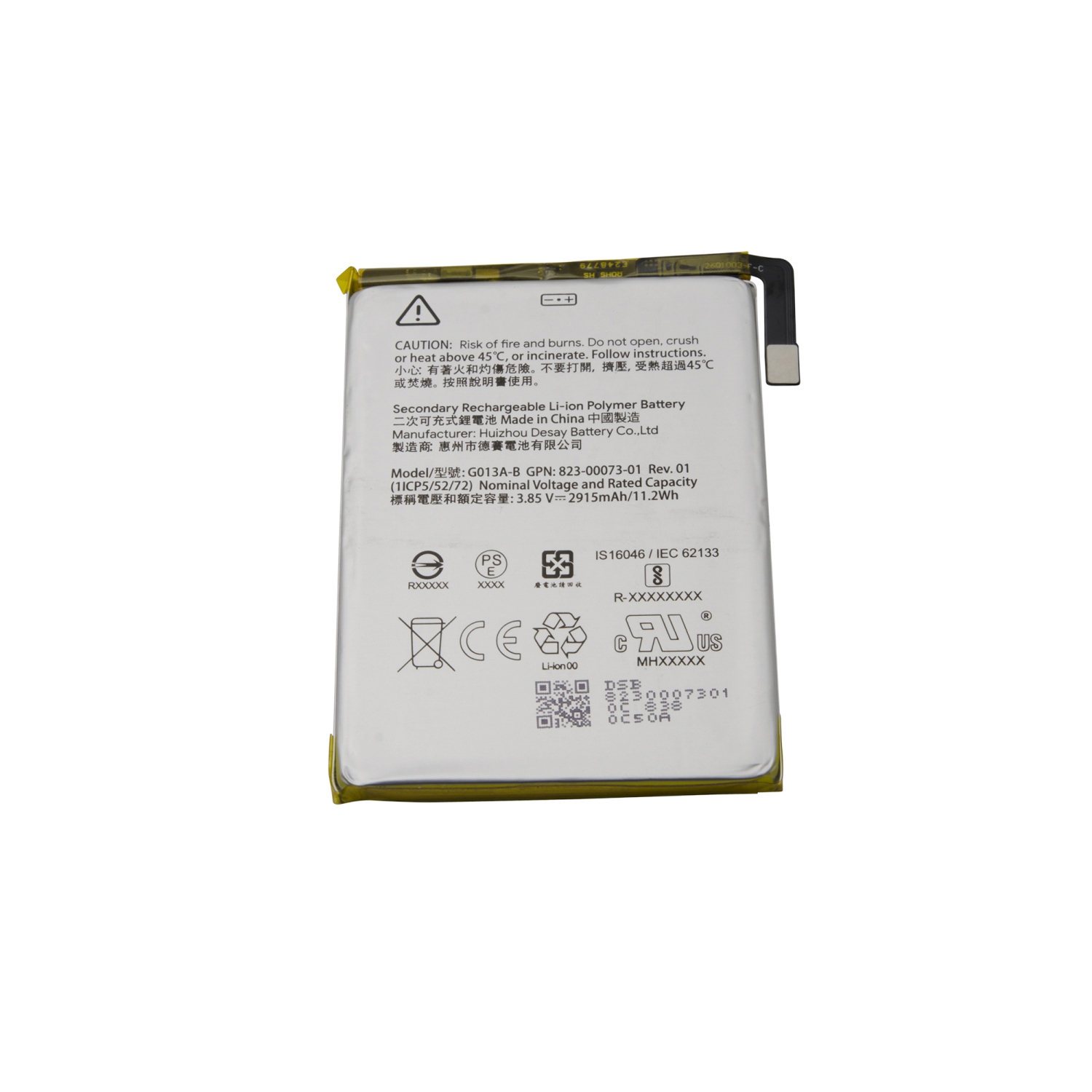 Google Pixel 3 Battery Replacement G013A-B