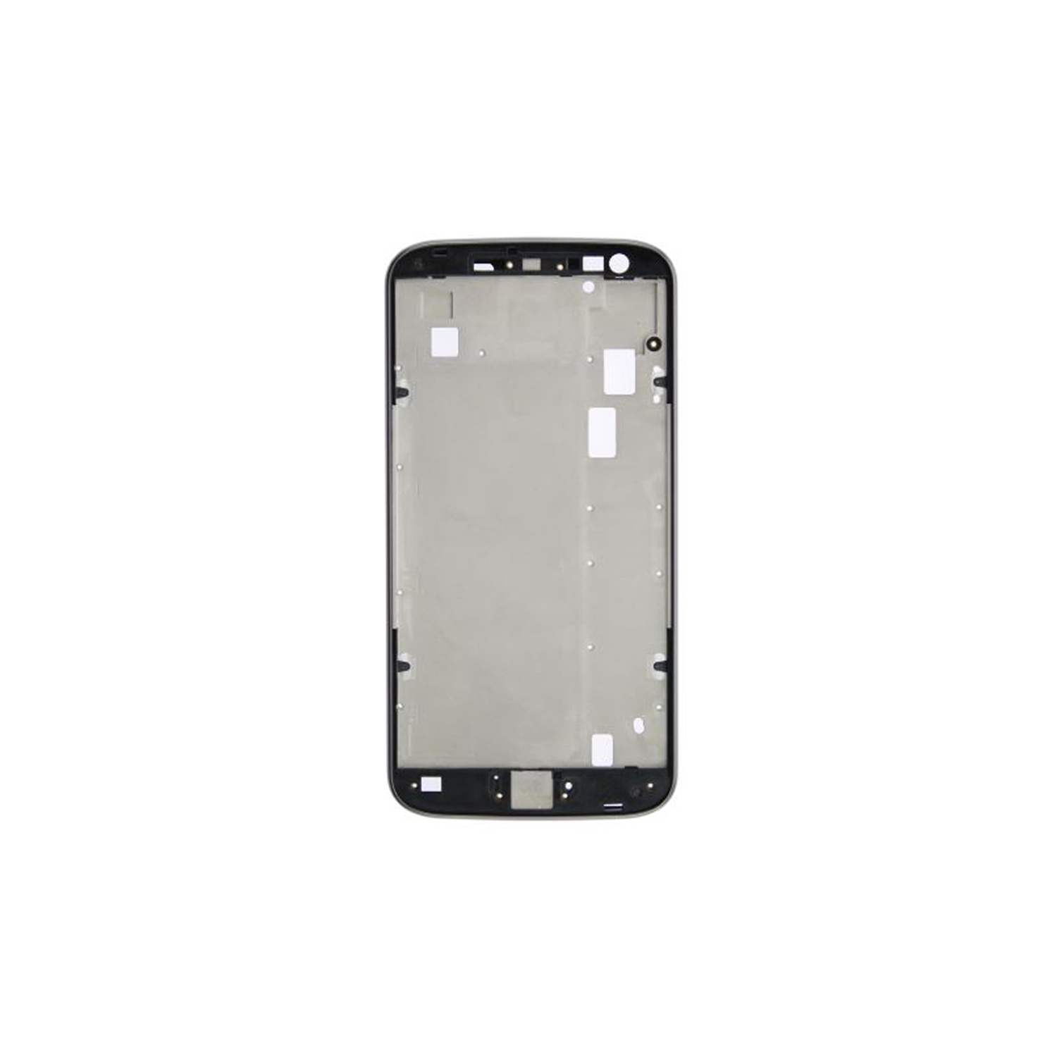 Replacement Front LCD Frame Bezel Plate Compatible With Motorola Moto G4 Plus - Black