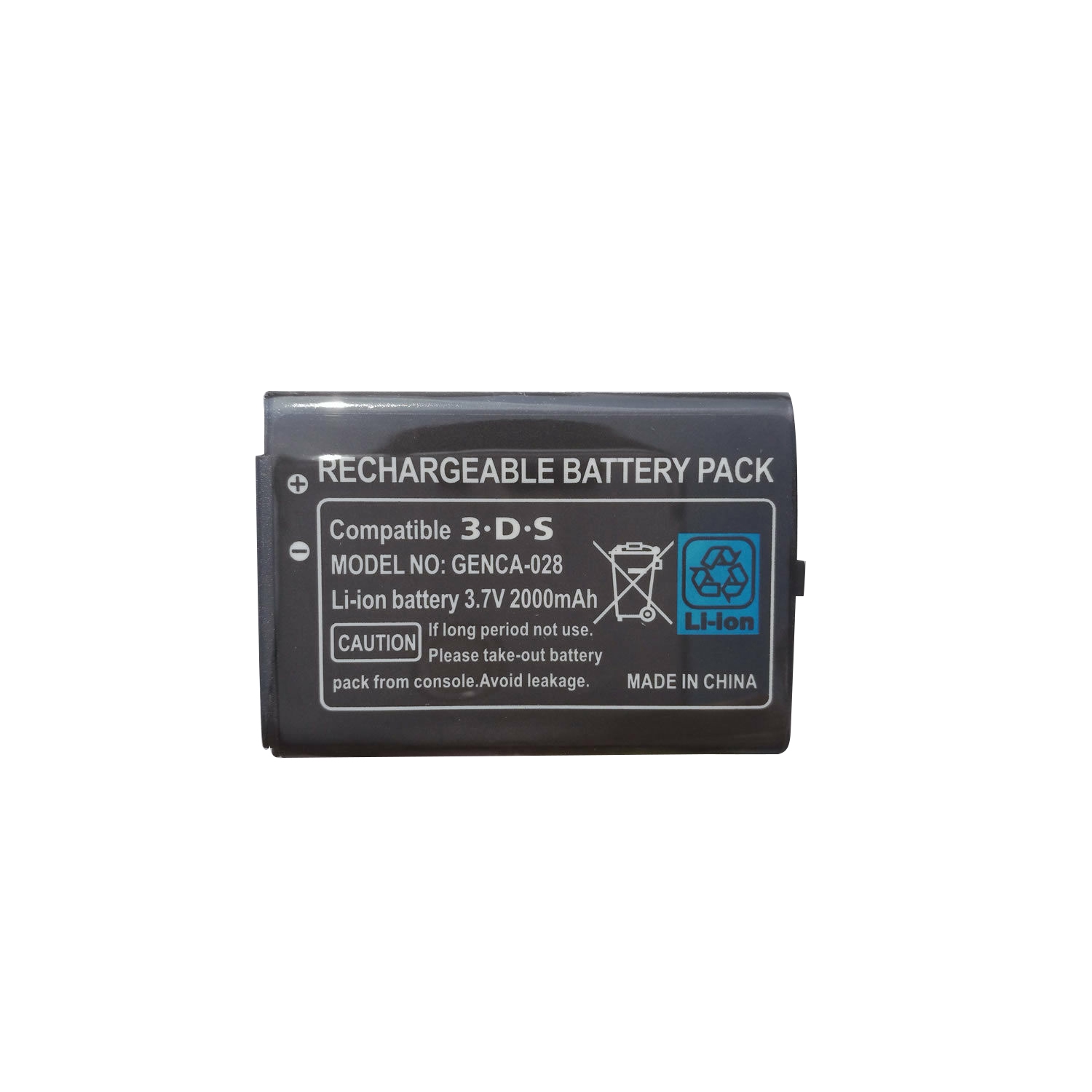 Rechargeable Battery Replacement 2000mAh 3.7V For Nintendo 3DS CTR-003 CTR-001
