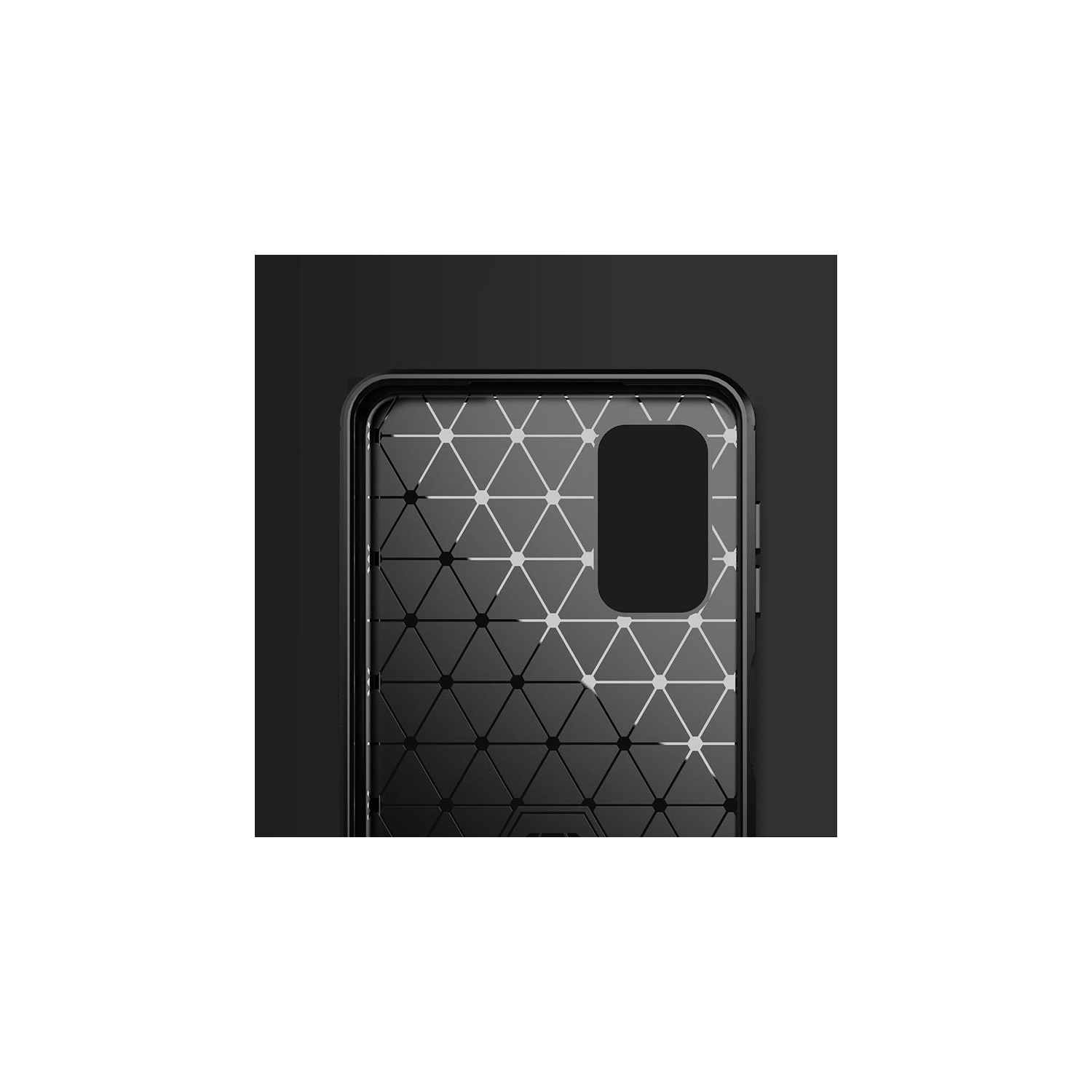 PANDACO Black Brushed Metal Case for Samsung Galaxy A32 5G