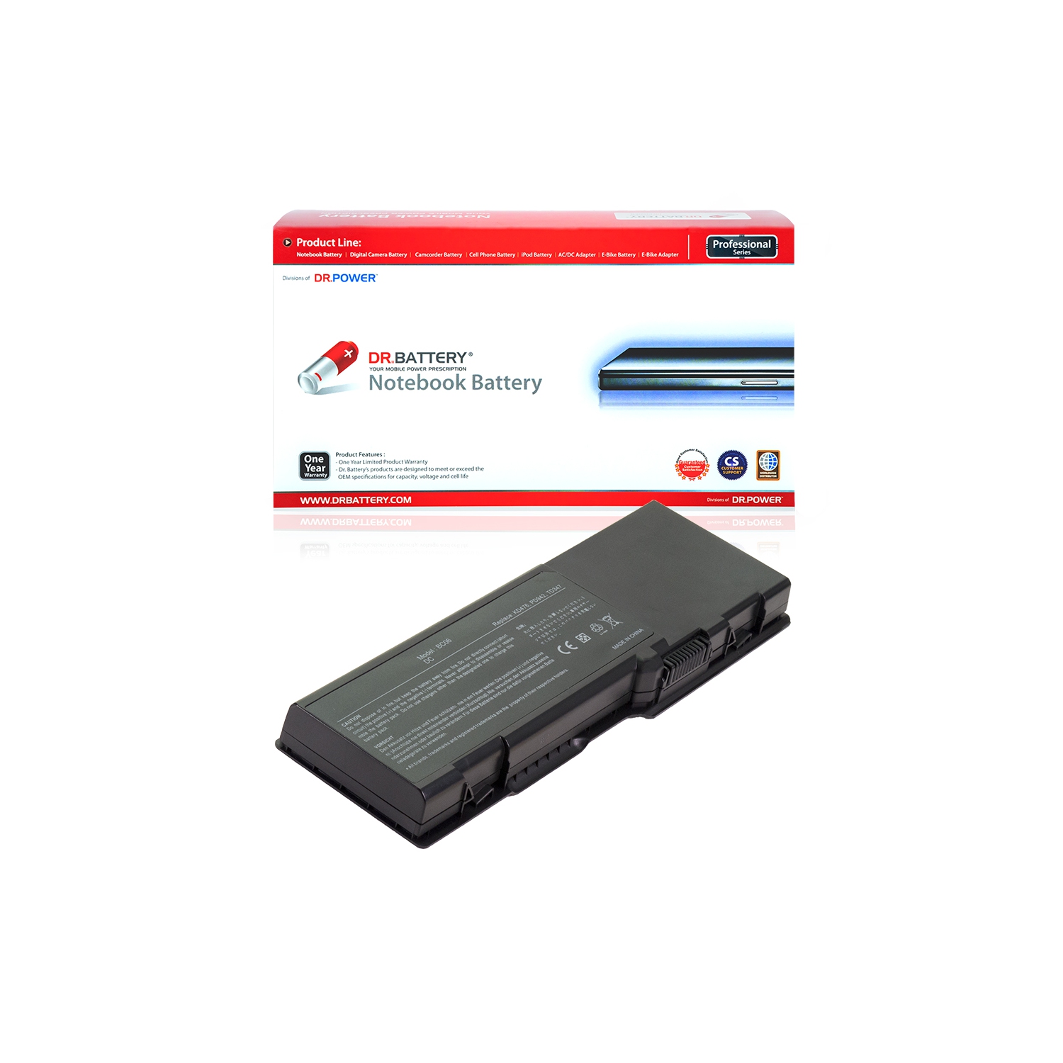 DR. BATTERY - Replacement for Dell Vostro 1000 / UY628 / XU863 / XU882 / XU937 / 0CR174 / 0GD761 / 0PD942 / 0PD945 / 0PD946